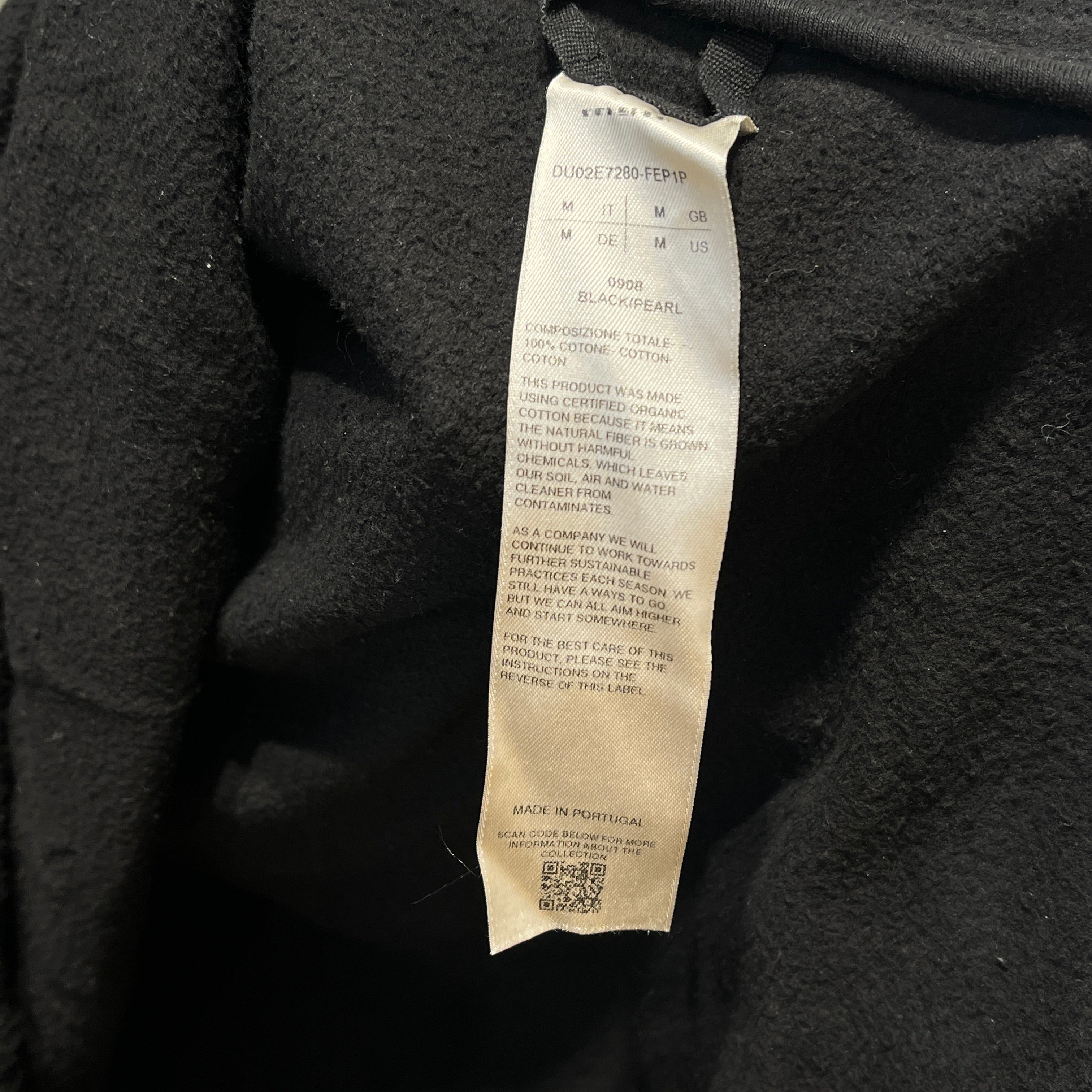 Rick Owens/Hoodie/XL/Graphic/Cotton/BLK/DRKSHDW peter hoodie view 5