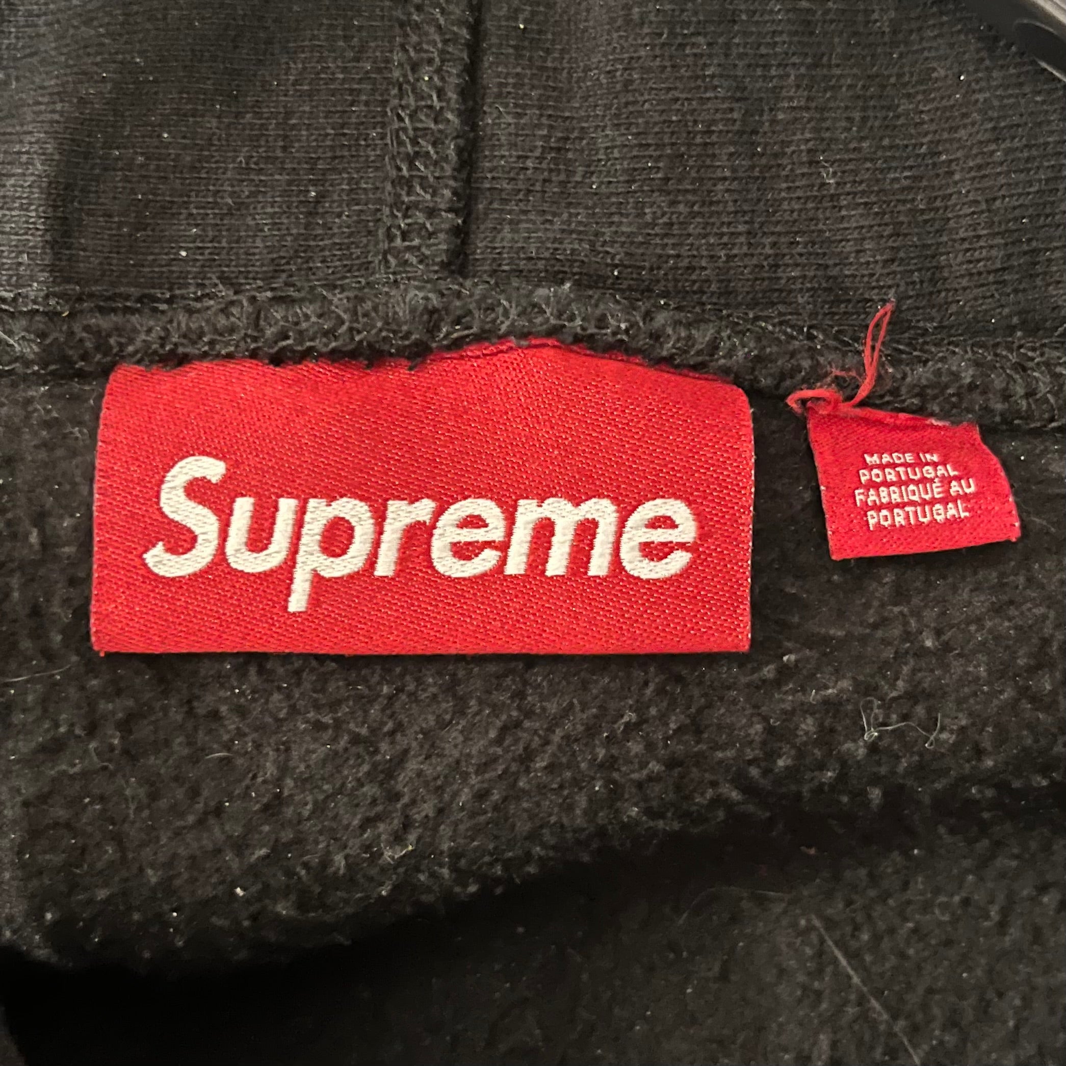 Supreme/Hoodie/L/Cotton/BLK/supreme reverse blk hoodie view 3