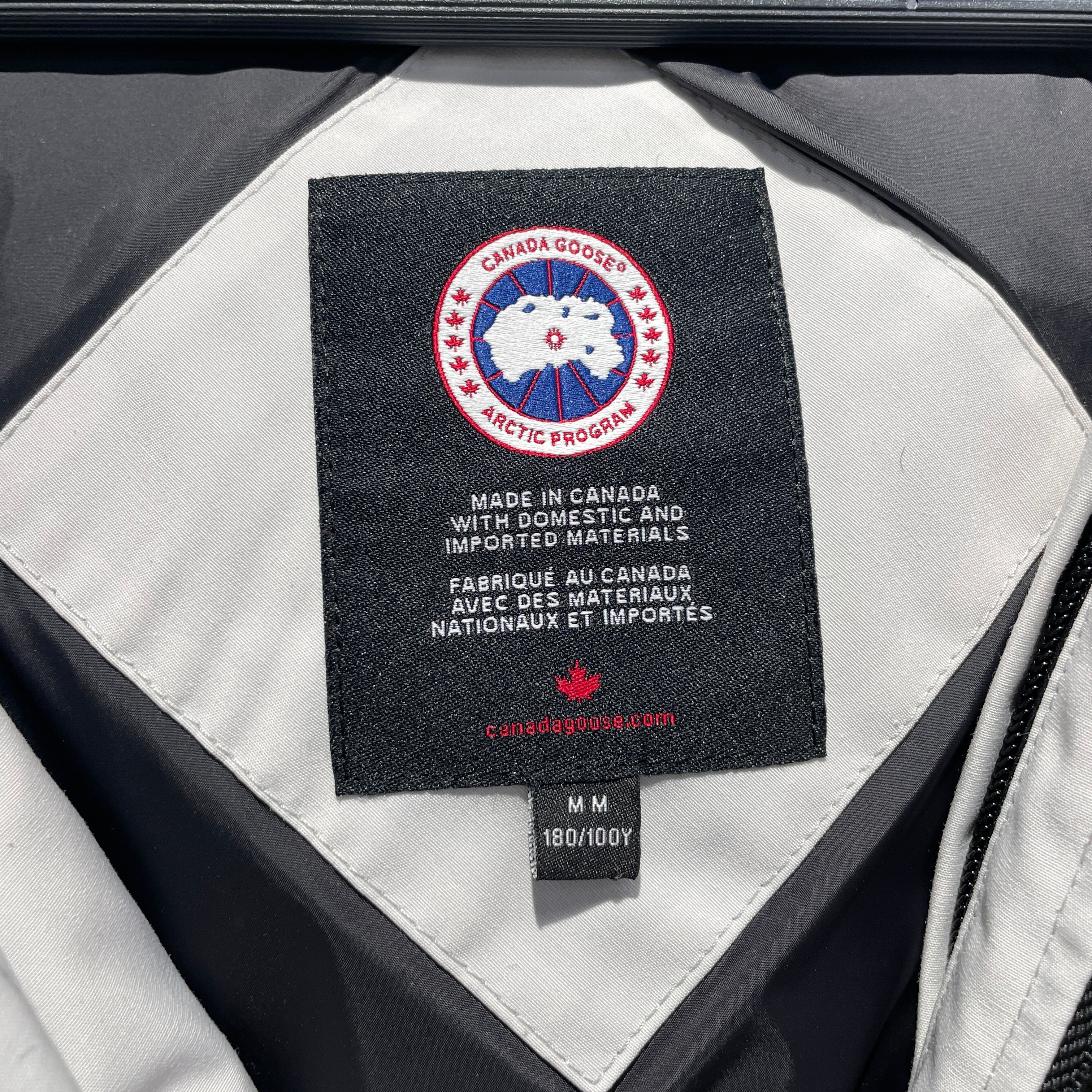 CANADA GOOSE/Puffer Jkt/M/Polyester/WHT/ view 3
