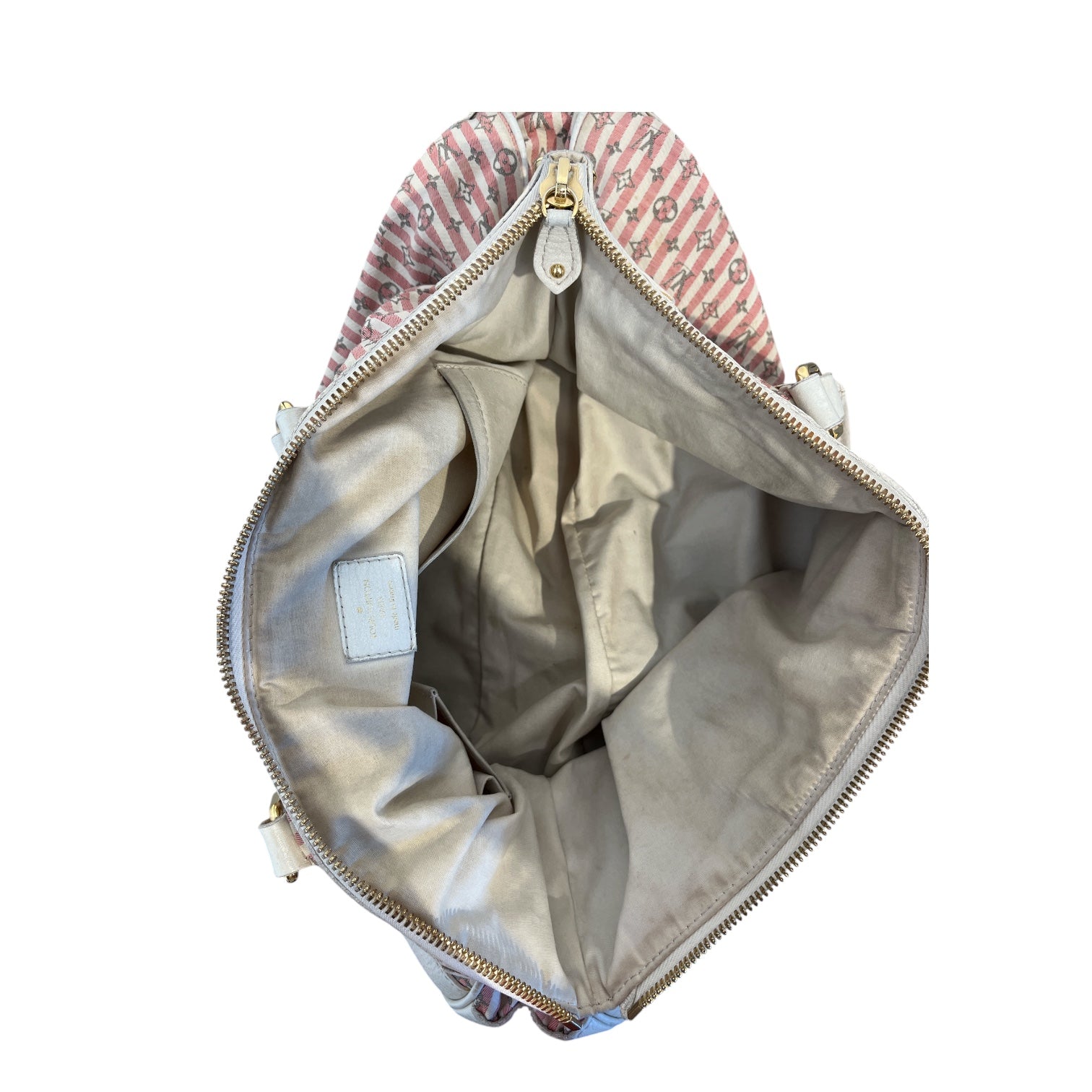 LOUIS VUITTON/Hand Bag/Stripe/PNK/croisette marina GM bag view 6