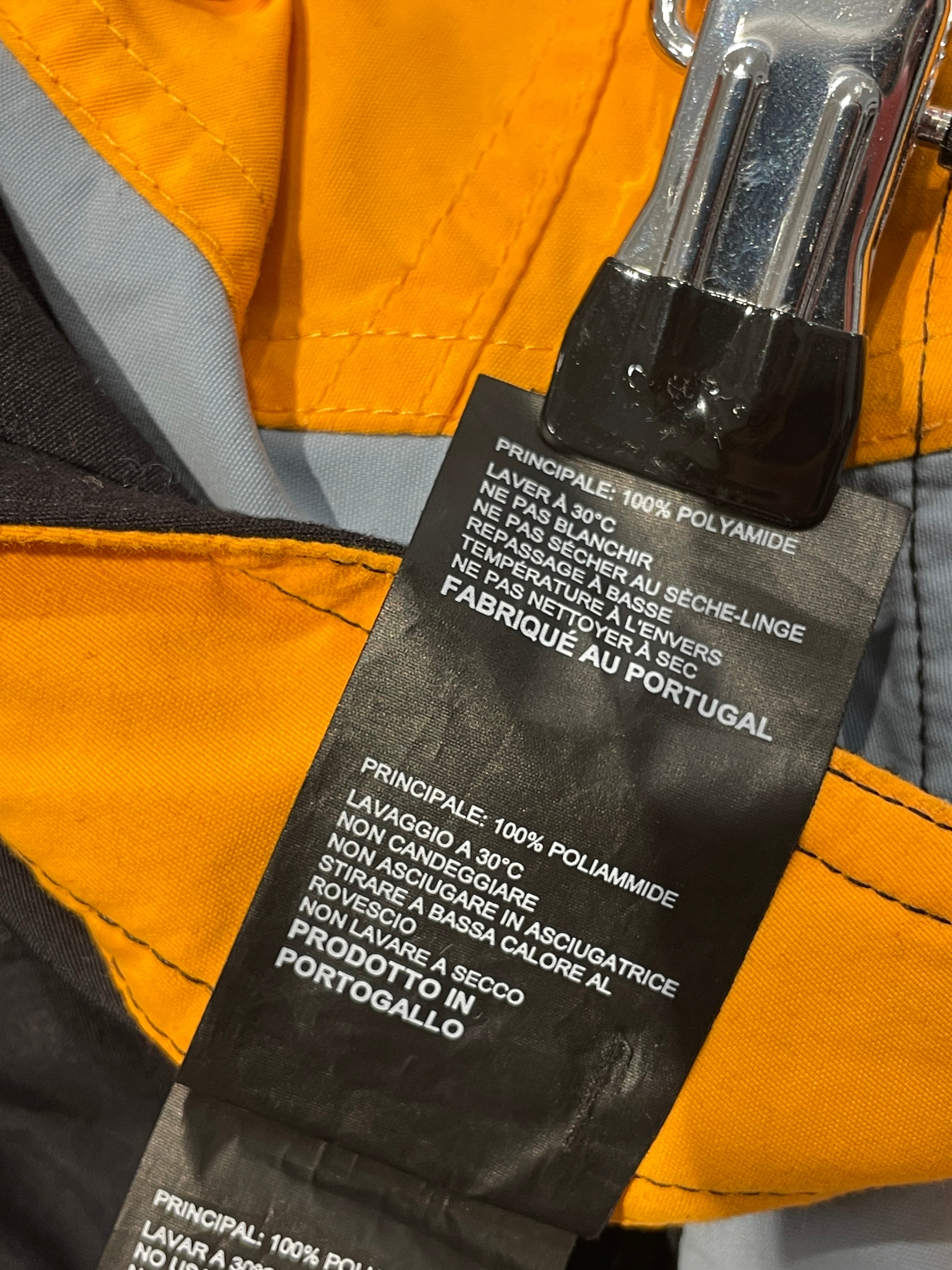 MARTINE ROSE/Pants/Nylon/BLK/ORANGE ACCENTS view 7