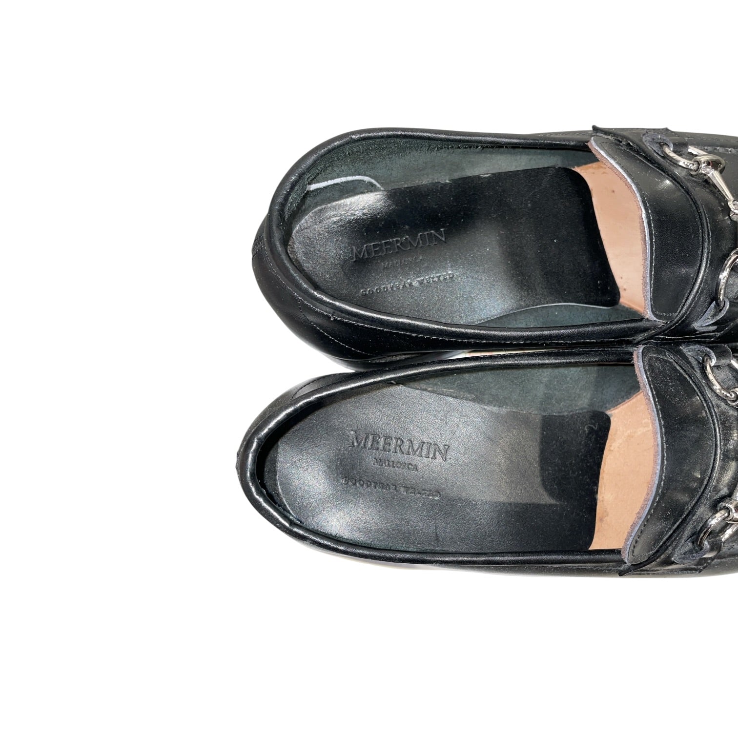 MEERMIN/Loafers/US 7.5/BLK/114675 Silver clasp view 3
