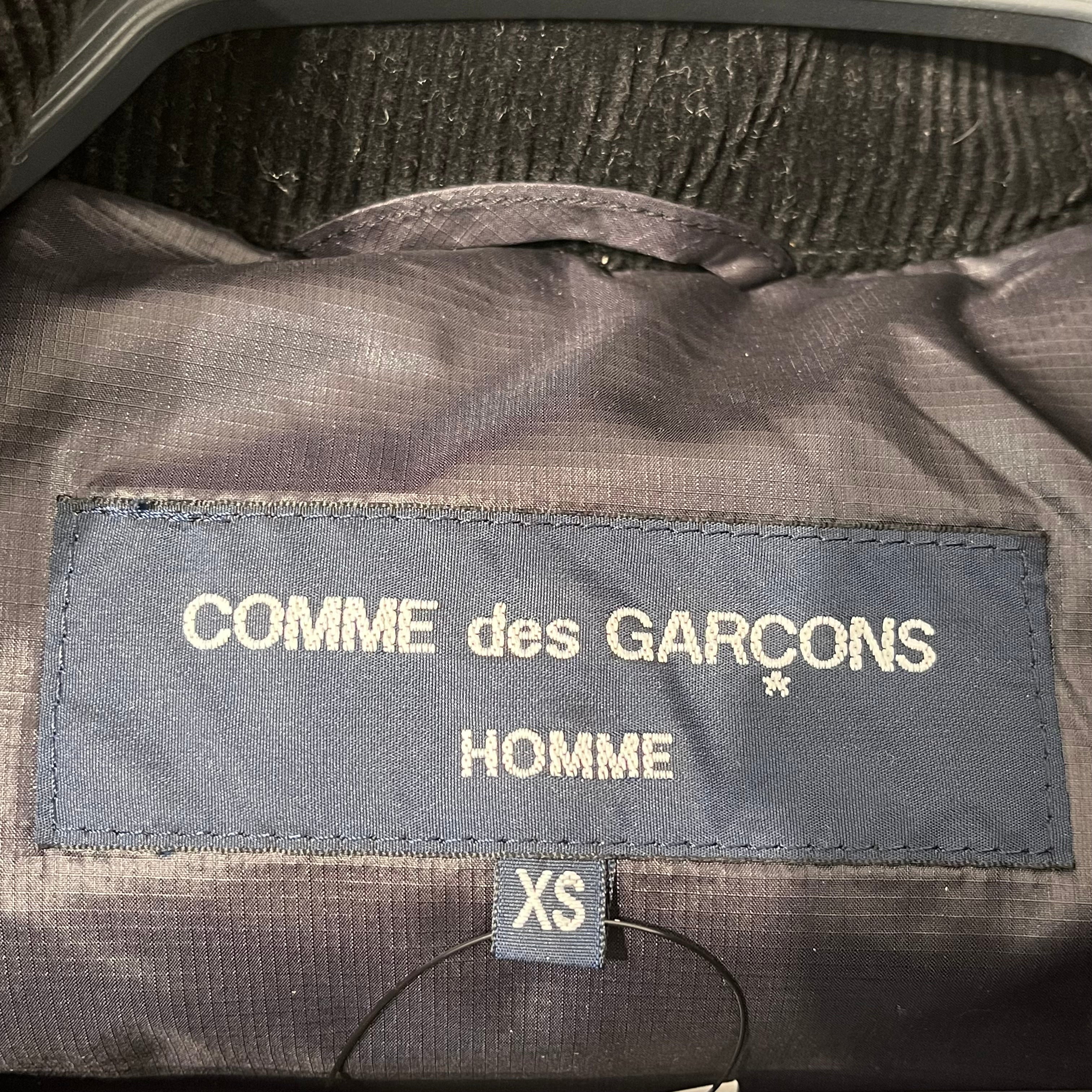 COMME des GARCONS HOMME/Puffer Vest/XS/Plaid/Wool/GRY/Utility/ view 5