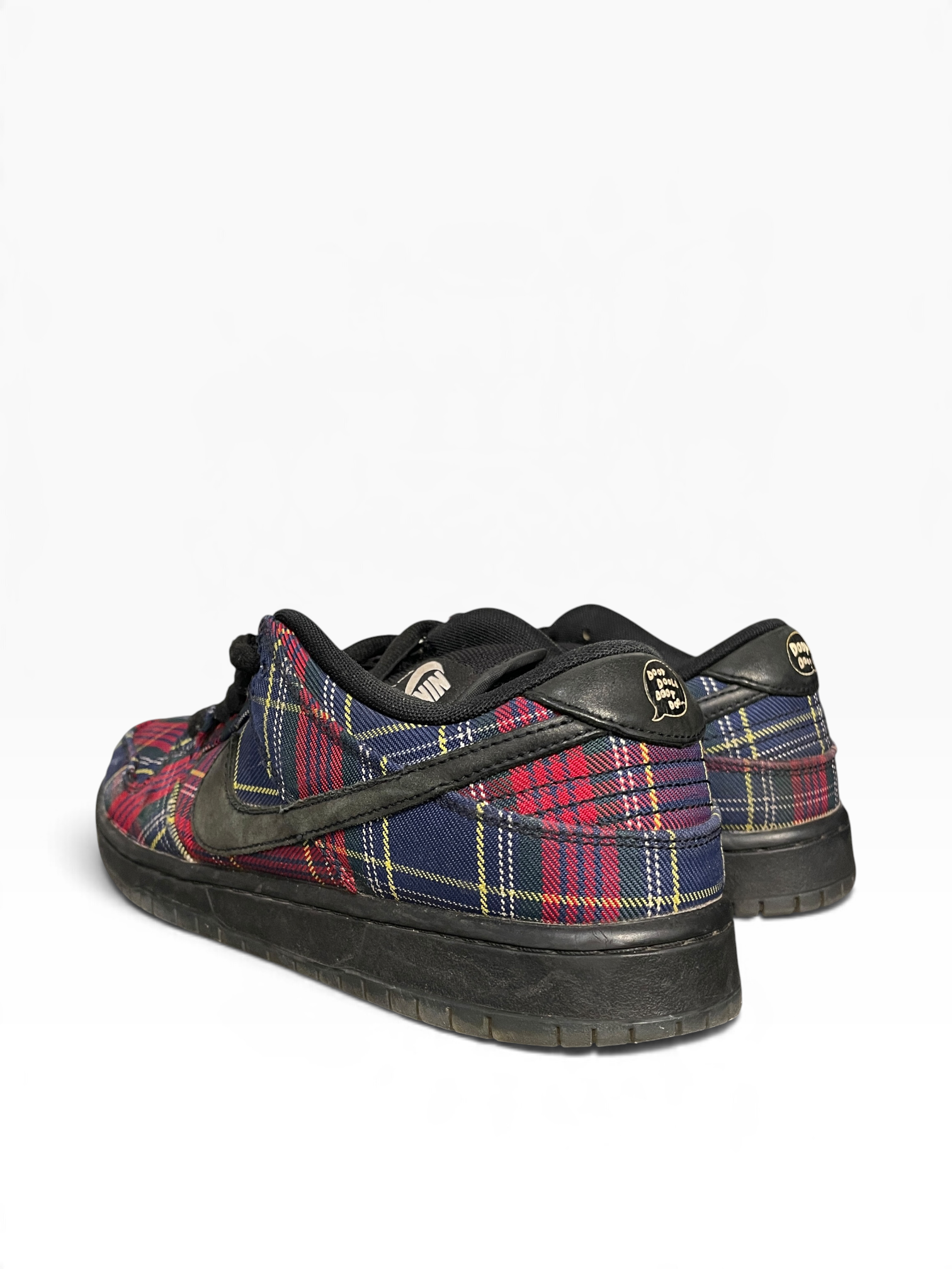 NIKE SB/Low-Sneakers/US 9.5/Plaid/Cotton/BRD/NARDWUAR SB DUNK LOW view 2