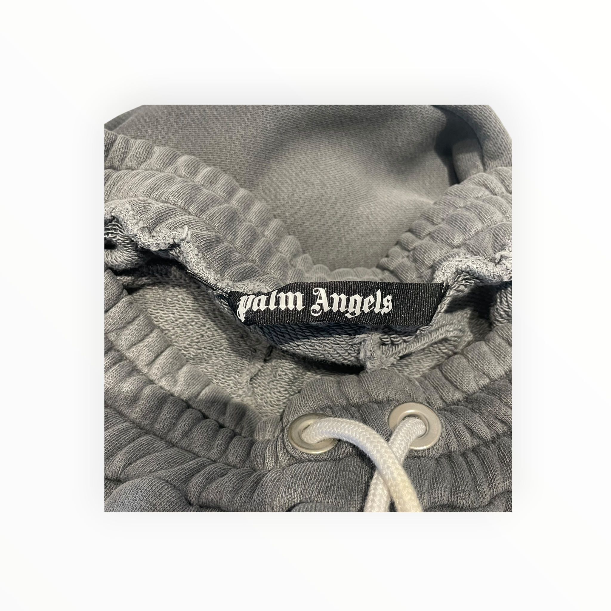 Palm Angels/Pants/XXL/Cotton/GRY/curved logo sweats view 3
