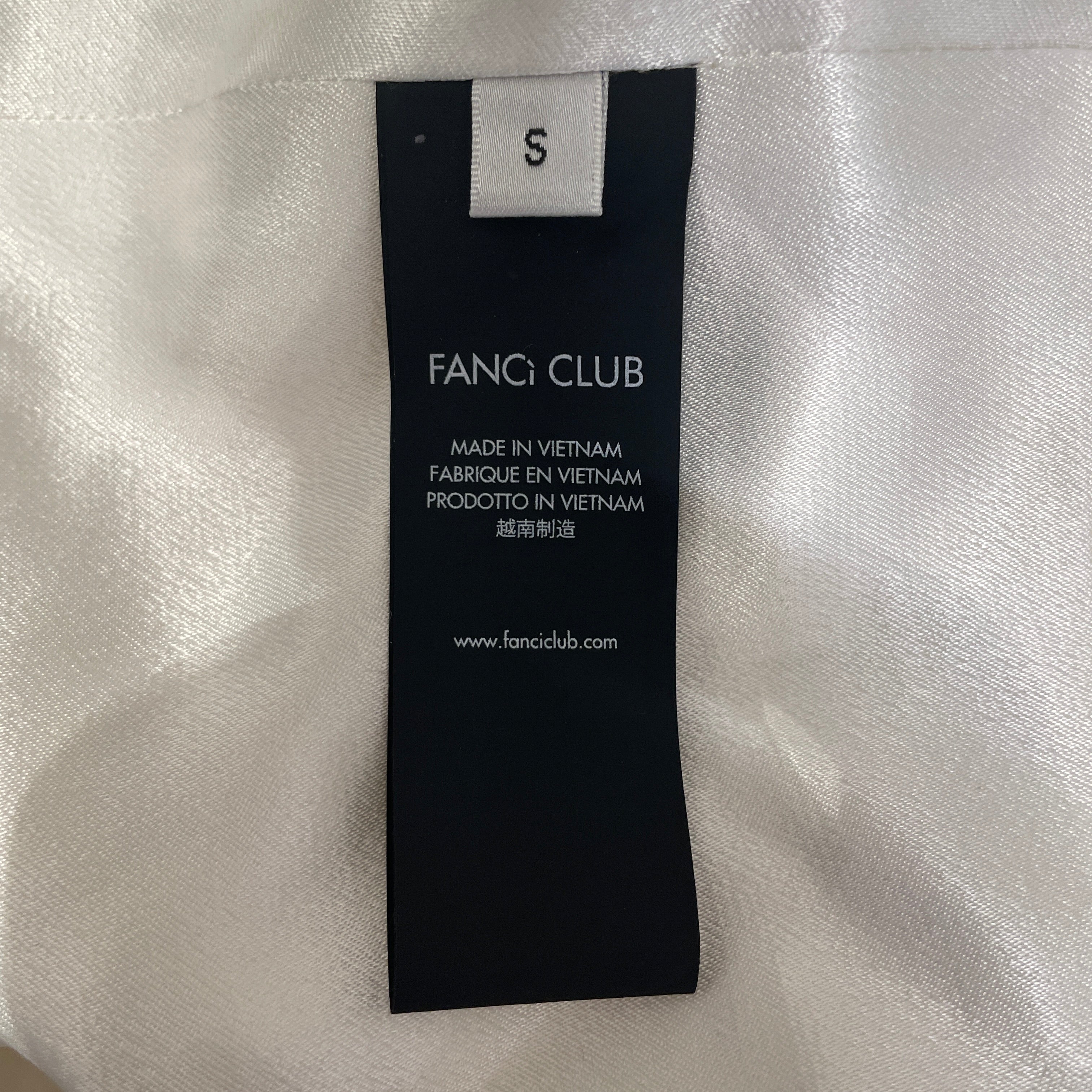 FANCI CLUB/Skirt/S/Silk/CRM/Mini Length/SEASHELL SKIRT view 4