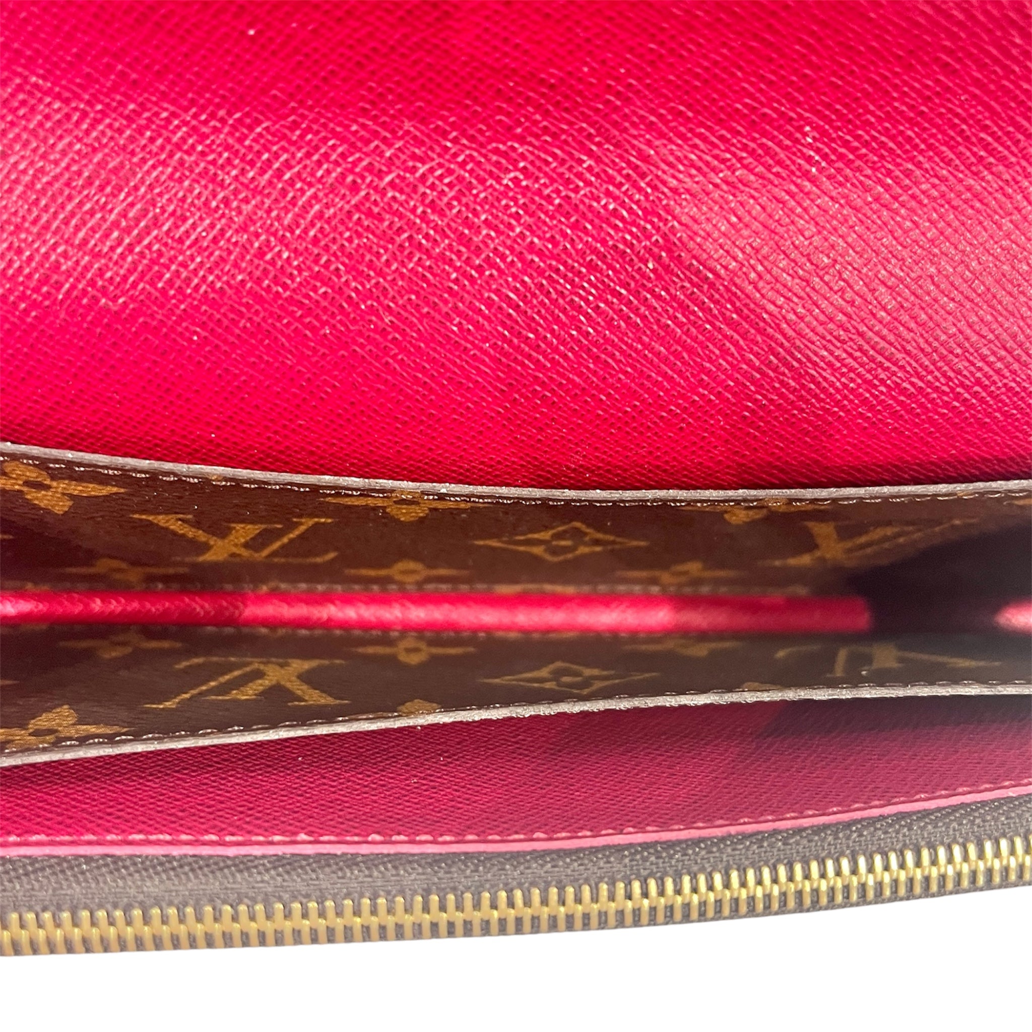 LOUIS VUITTON/Long Wallet/Monogram/BRW/EMILIE WALLET ROSE PINK view 5