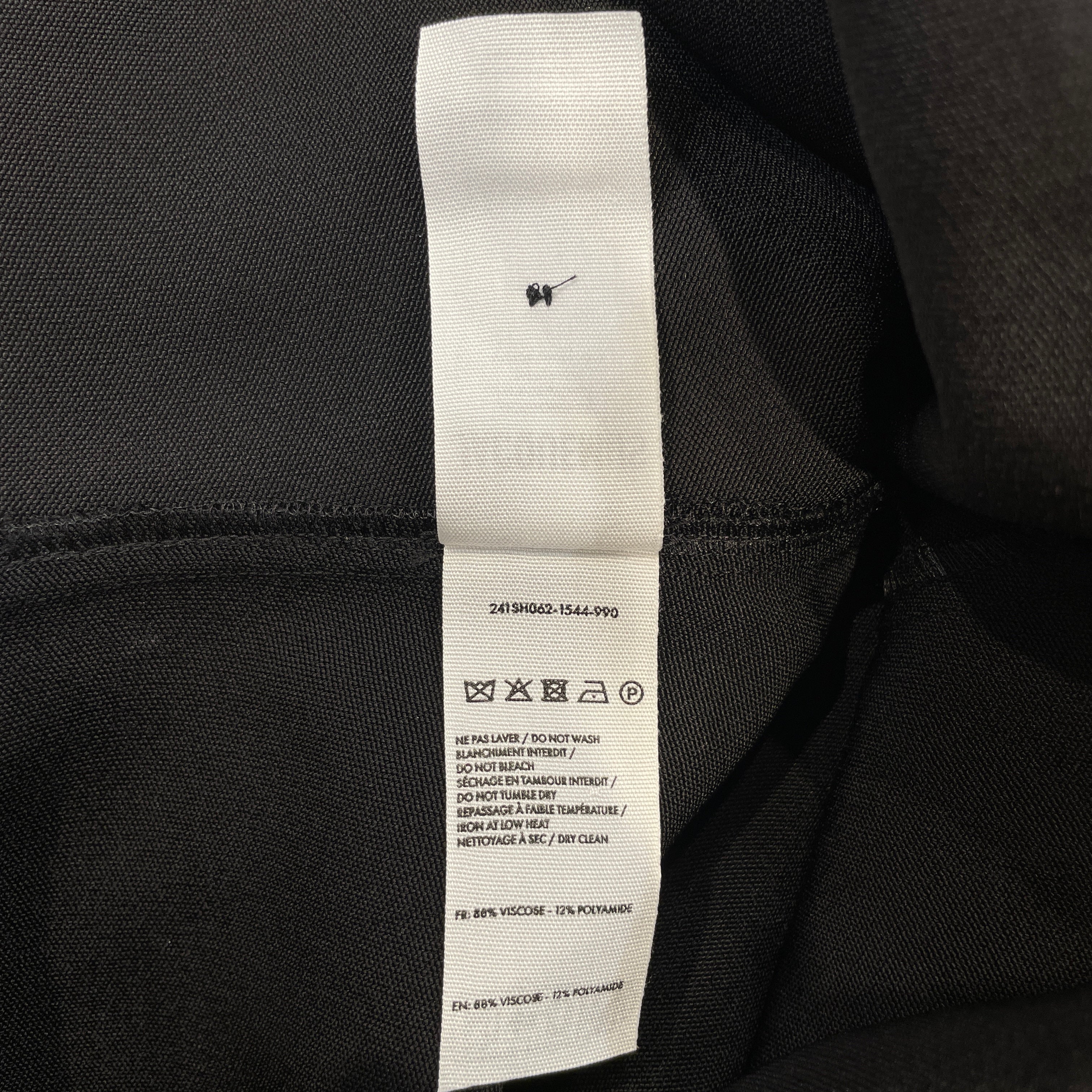 JACQUEMUS/LS Shirt/L/Cotton/BLK/Button Up Long Sleve view 4