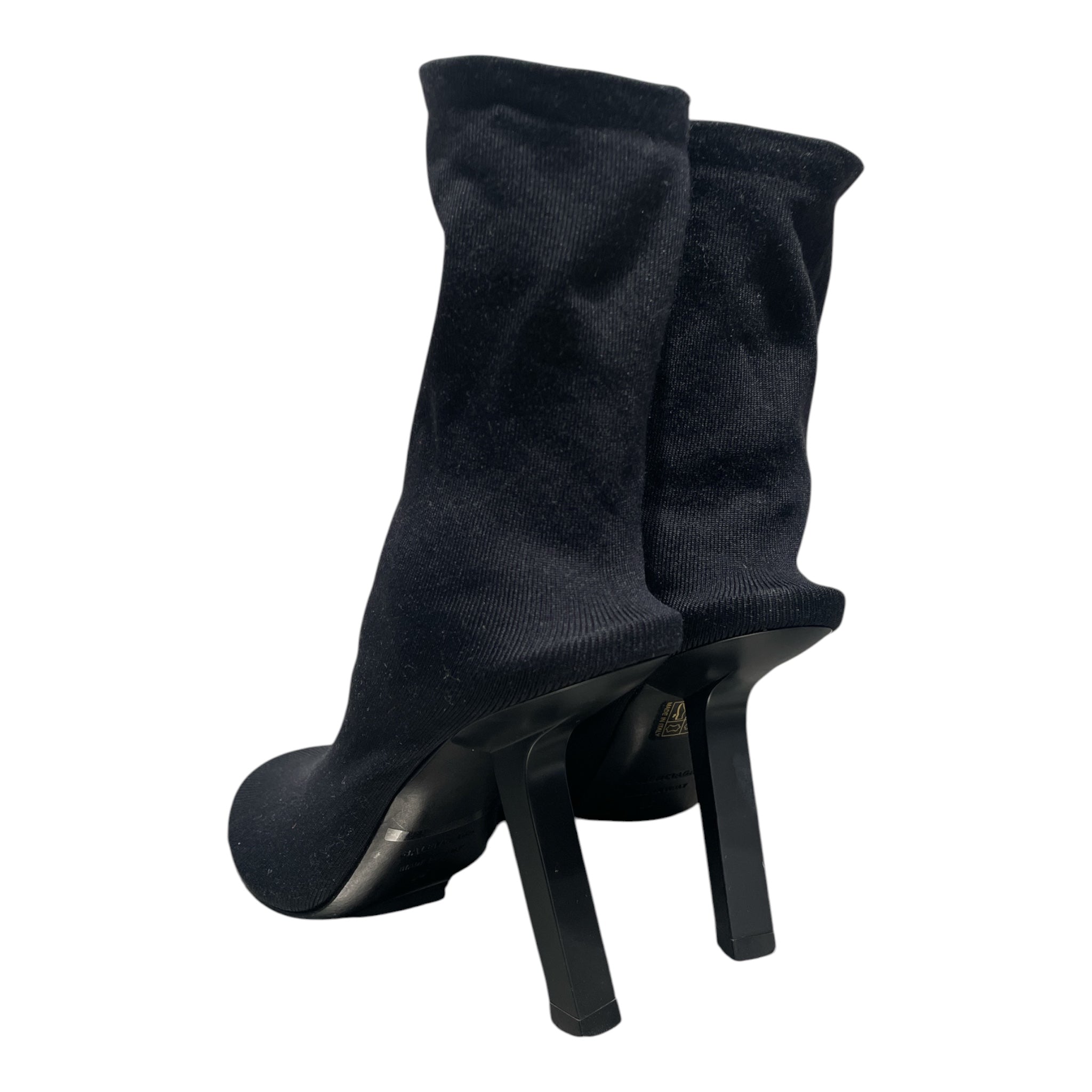 BALENCIAGA/Heels/EU 36/BLK/Knife Ankle Sock Heel view 2