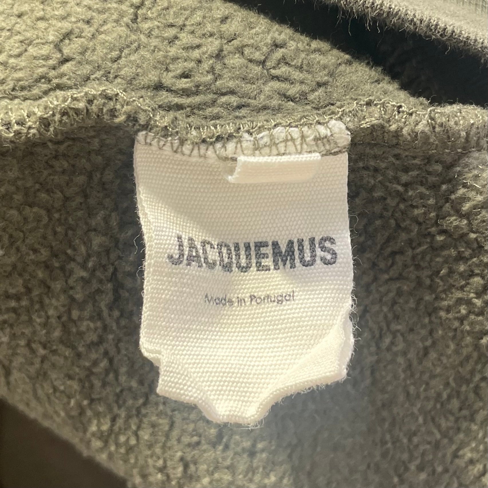 JACQUEMUS/Hoodie/M/Cotton/GRN/"jacquemus" on left chest view 5