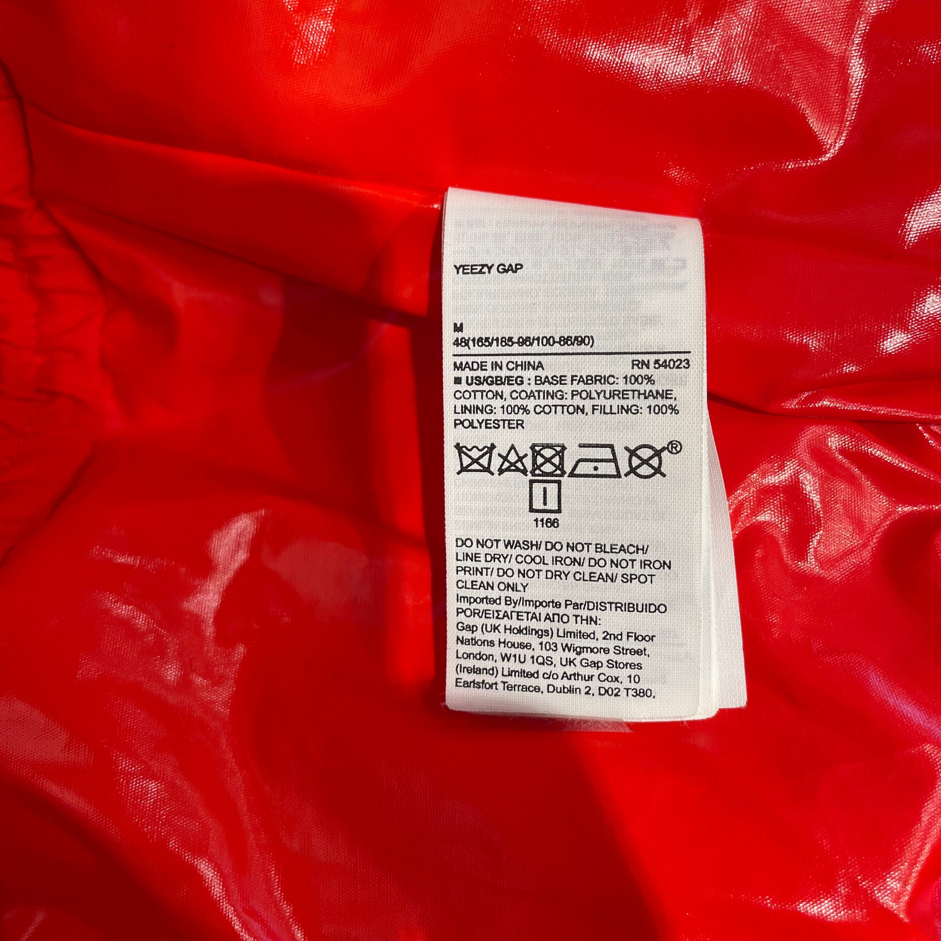 YEEZY/Jacket/M/Polyester/RED/puffer jacket – 2nd STREET USA