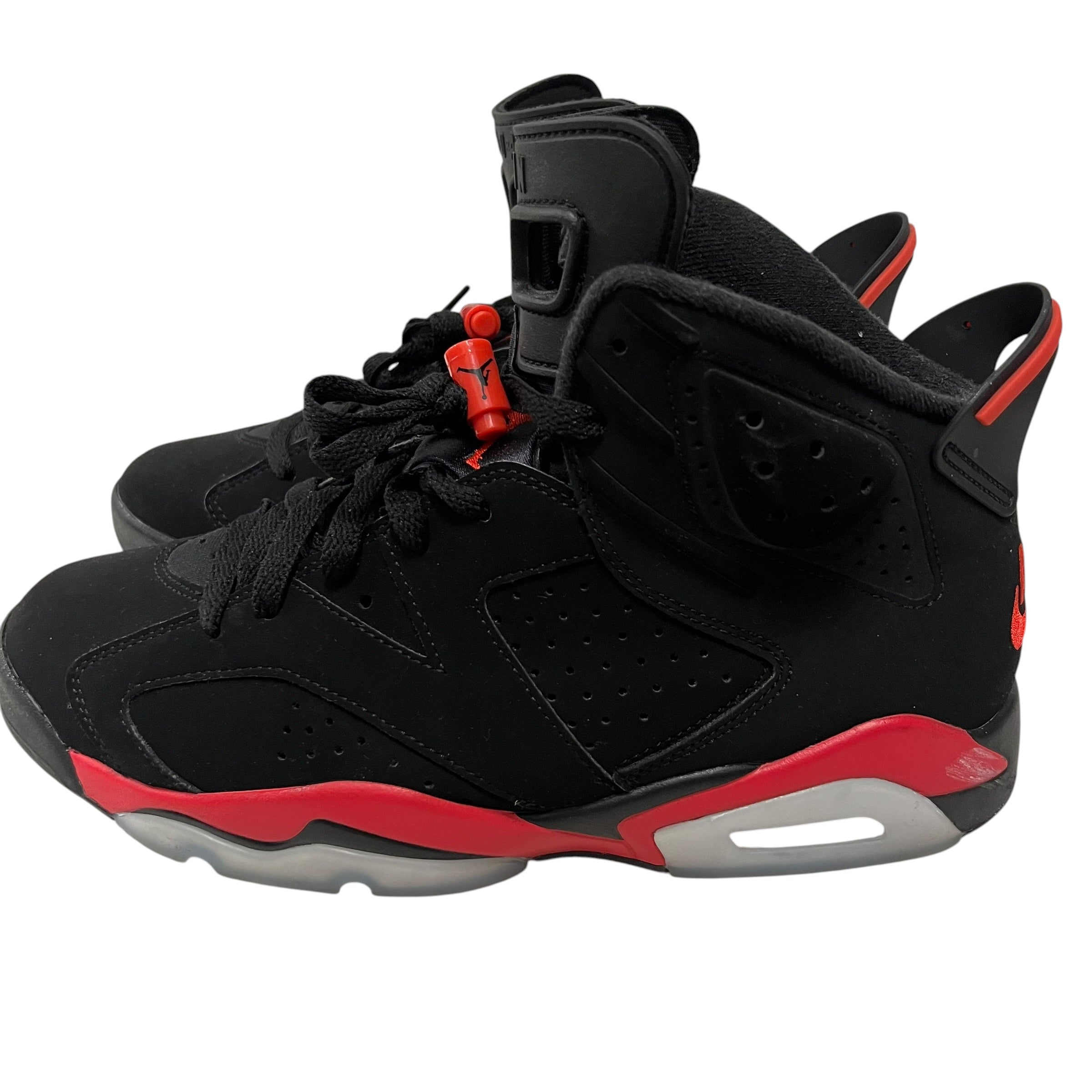 JORDAN BRAND/Hi-Sneakers/US 9.5/Suede/BLK/6 retro reverse view 3