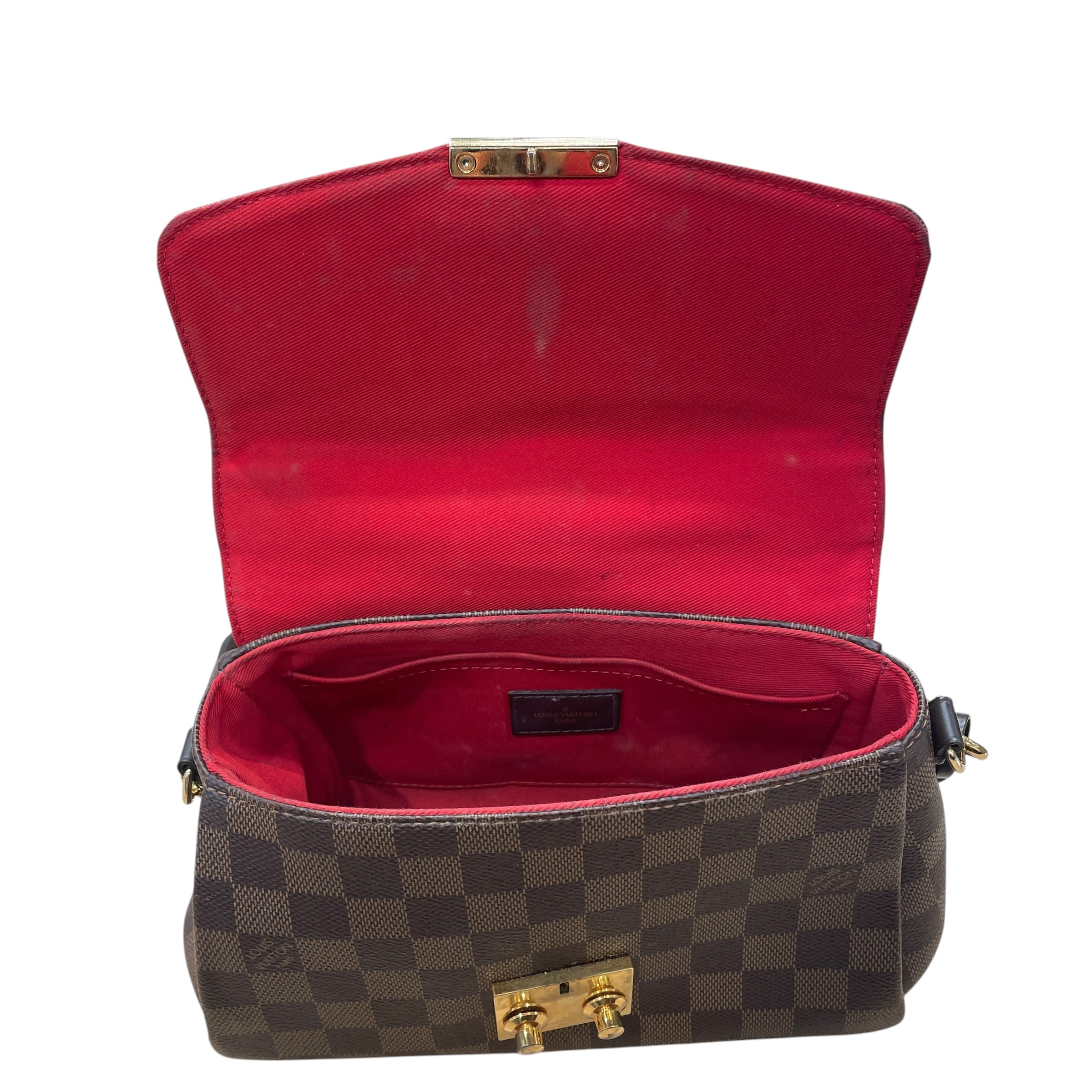 LOUIS VUITTON/Cross Body Bag/Monogram/Leather/BRW/entrupy: VW3XJYB DAMIER EBENE view 7