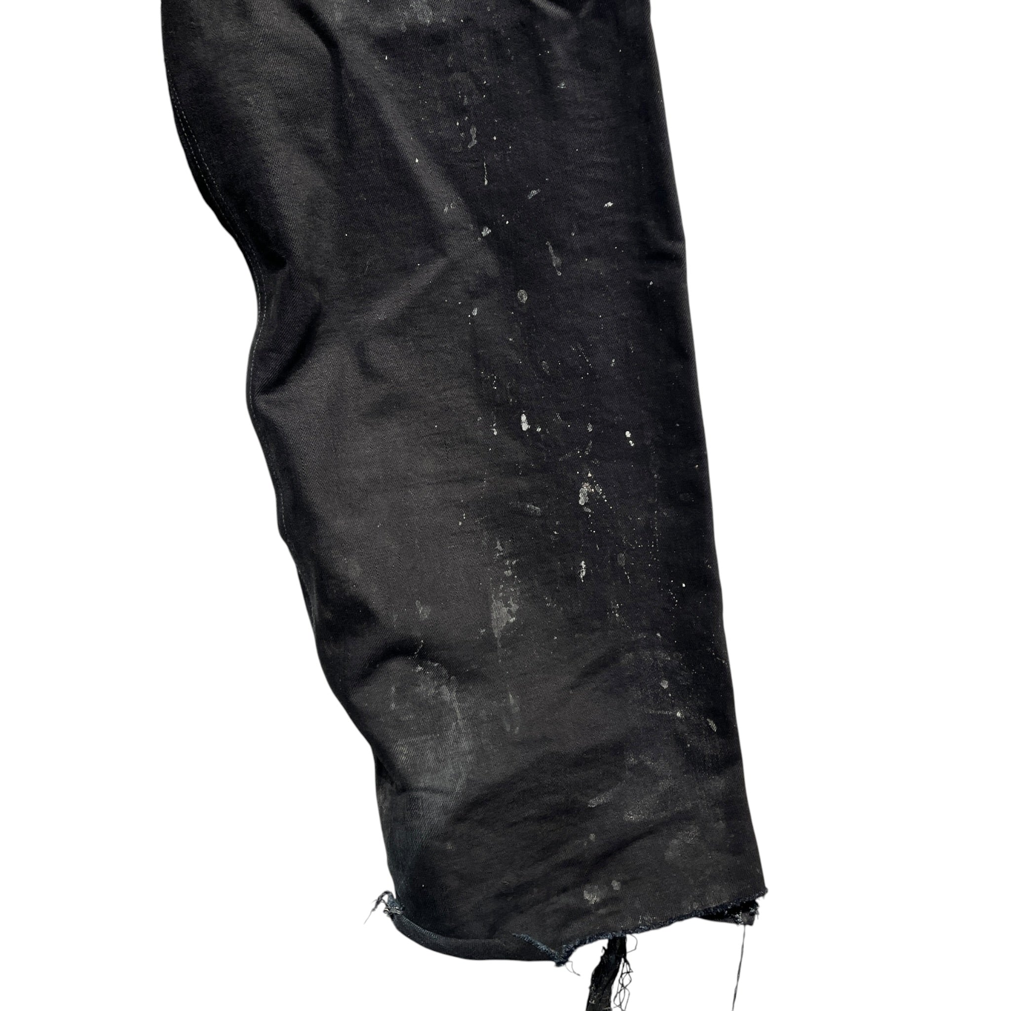 K-TWO STUDIOS/Pants/M/Denim/BLK/Button Fly/WIDE LEG/DISTRESSED view 6