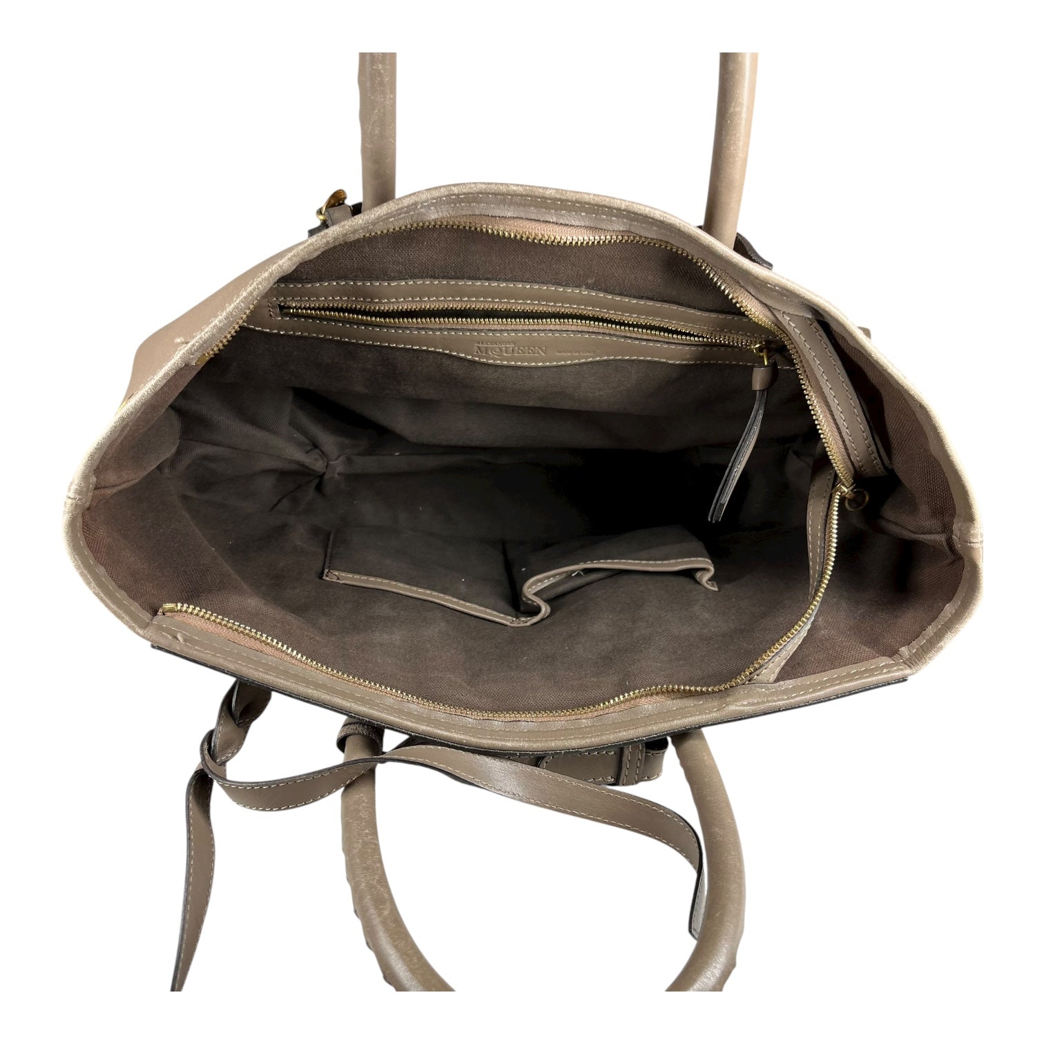 Alexander McQueen/Bag/Leather/BRW/whipstitch view 5