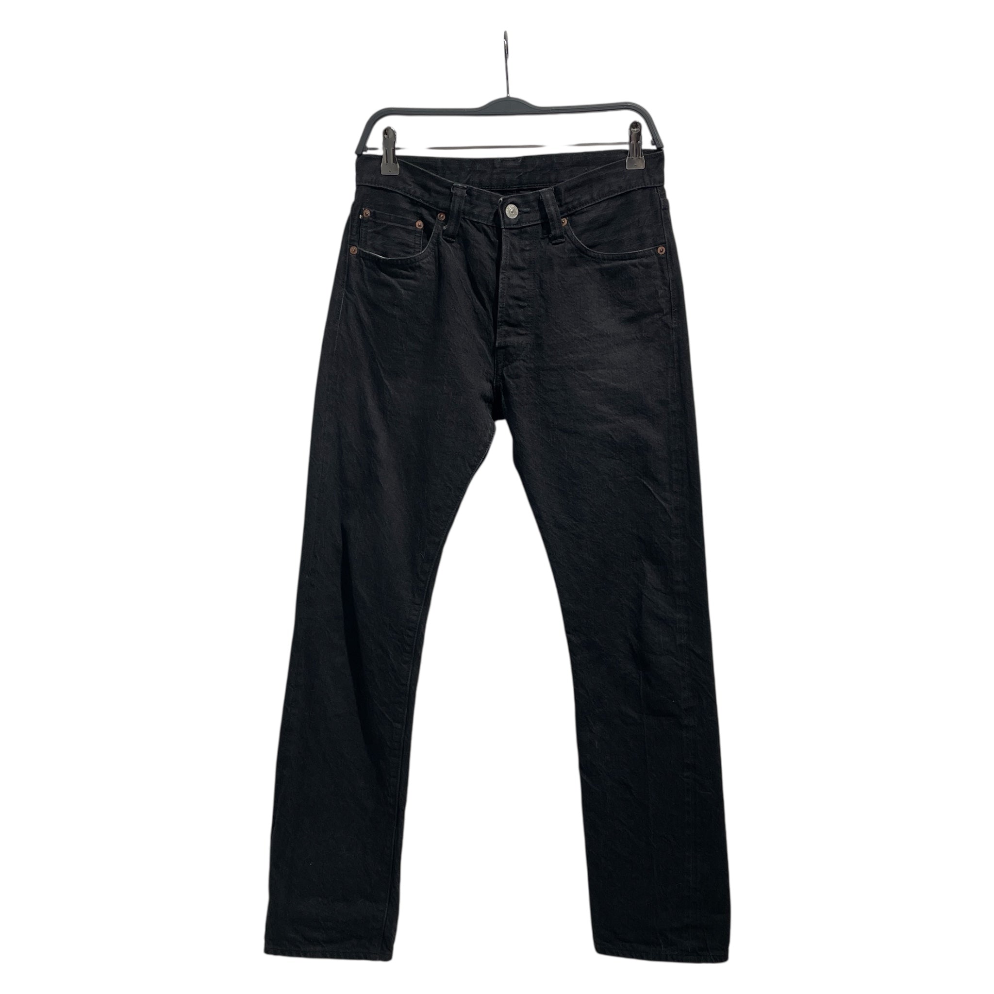 SUGAR CANE/Straight Pants/30/Cotton/BLK/ view 1