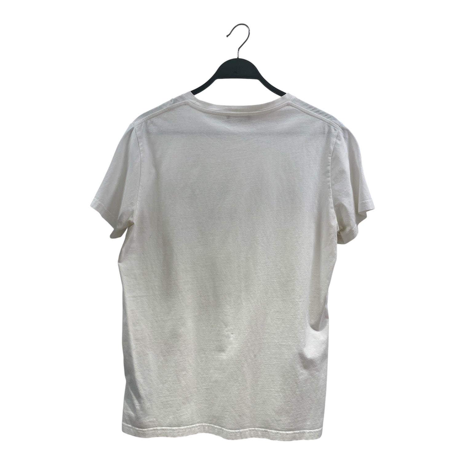 BALMAIN/T-Shirt/L/Cotton/WHT/BALMAIN PARIS LOGO view 2