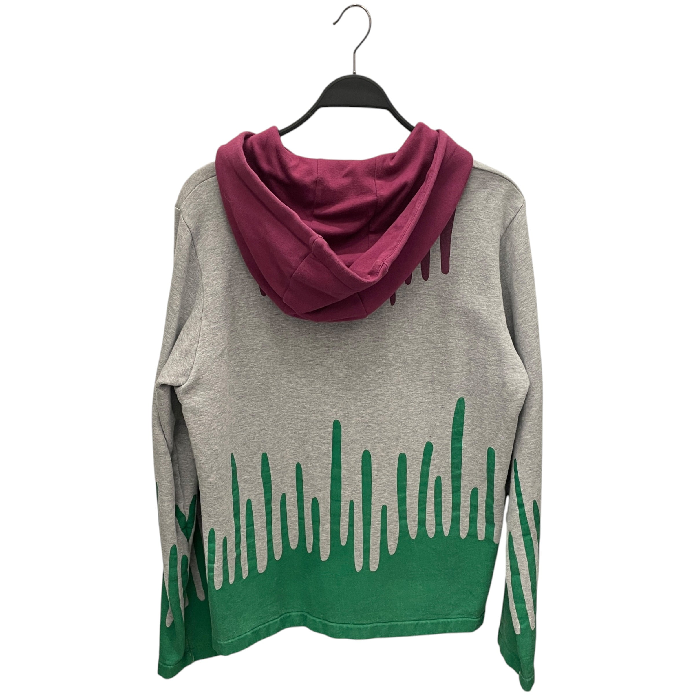 Walter Van Beirendonck/Sweatshirt/L/All Over Print/Cotton/GRY/ENDANGERED SPECIES/'WOW' view 2