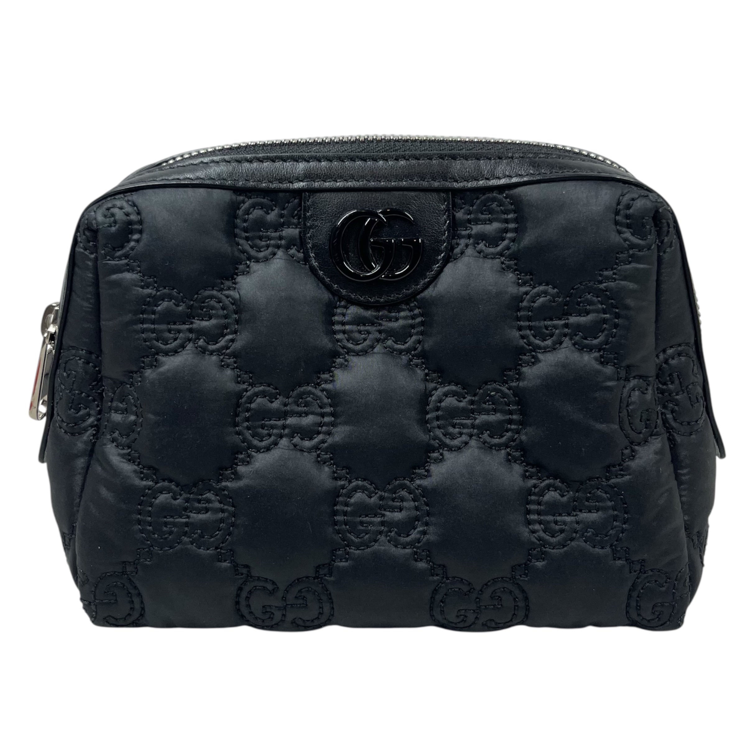 GUCCI/Pouch/Monogram/Leather/BLK/726047 562600 view 1
