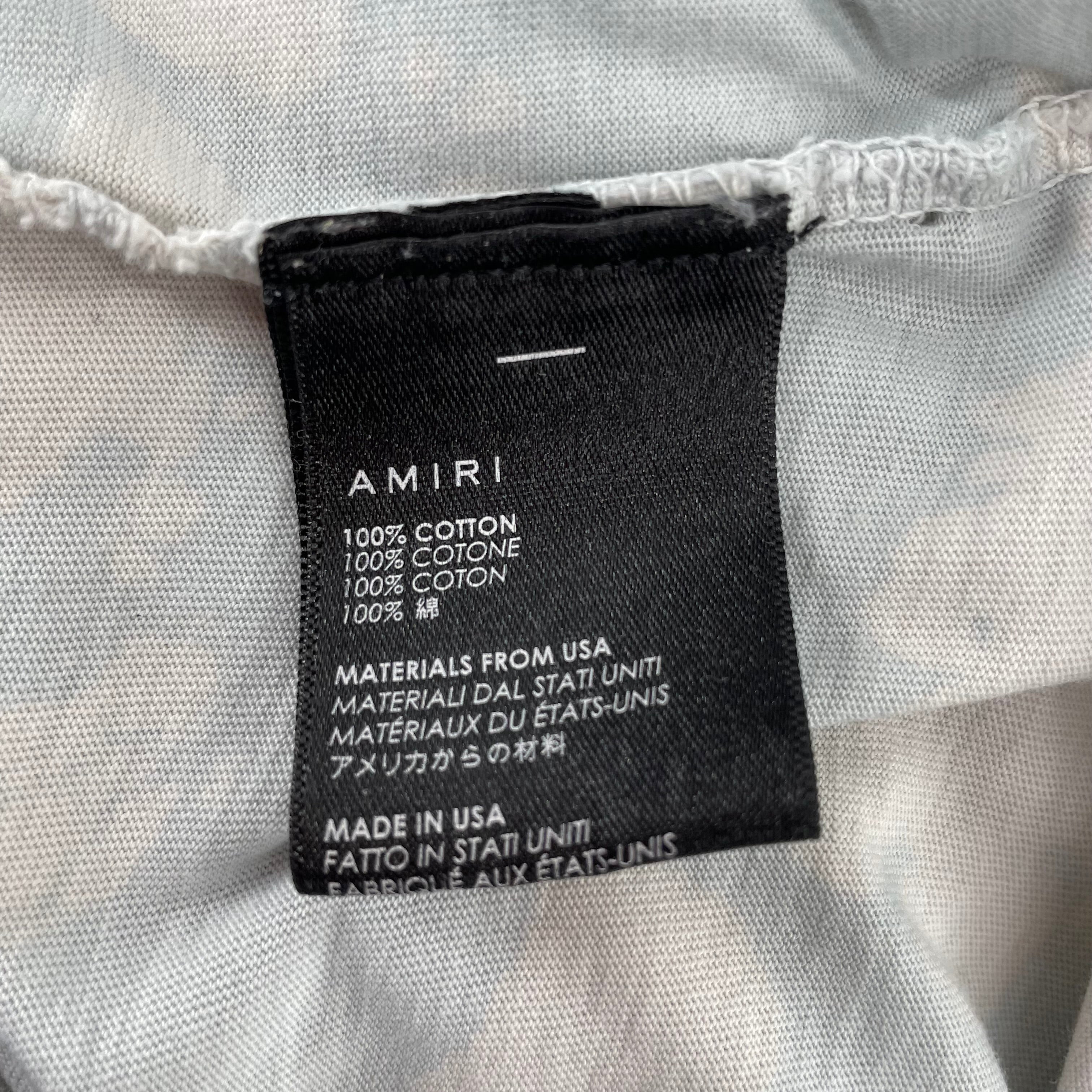 AMIRI/T-Shirt/S/Cotton/BLU/Graphic/GRATEFUL DEAD BEAR view 5