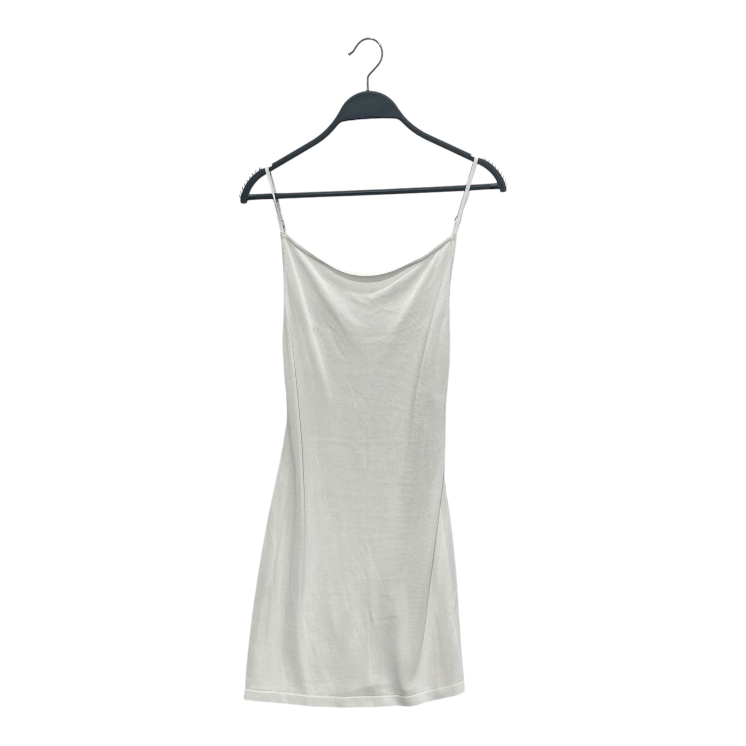 DION LEE/SL Dress/S/Polyester/WHT/LONG DRESS BOTTOM HEM SINCH view 1