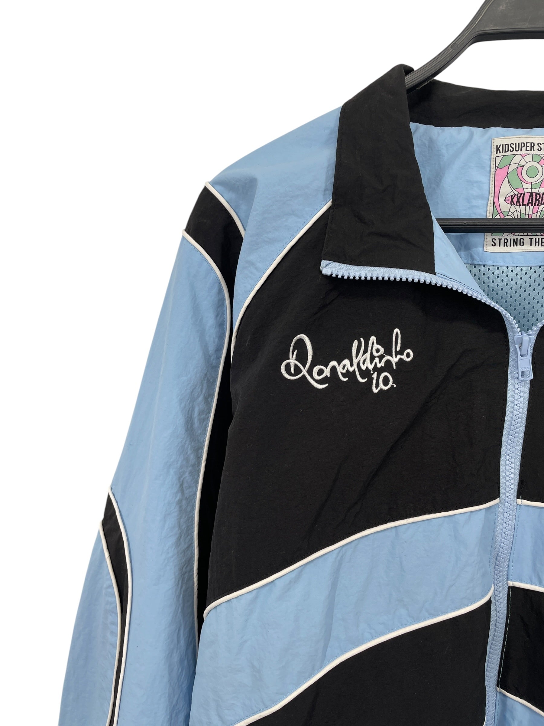 KIDSUPER STUDIOS/Jacket/XL/Nylon/BLU/FOOTBALL CLUB view 2