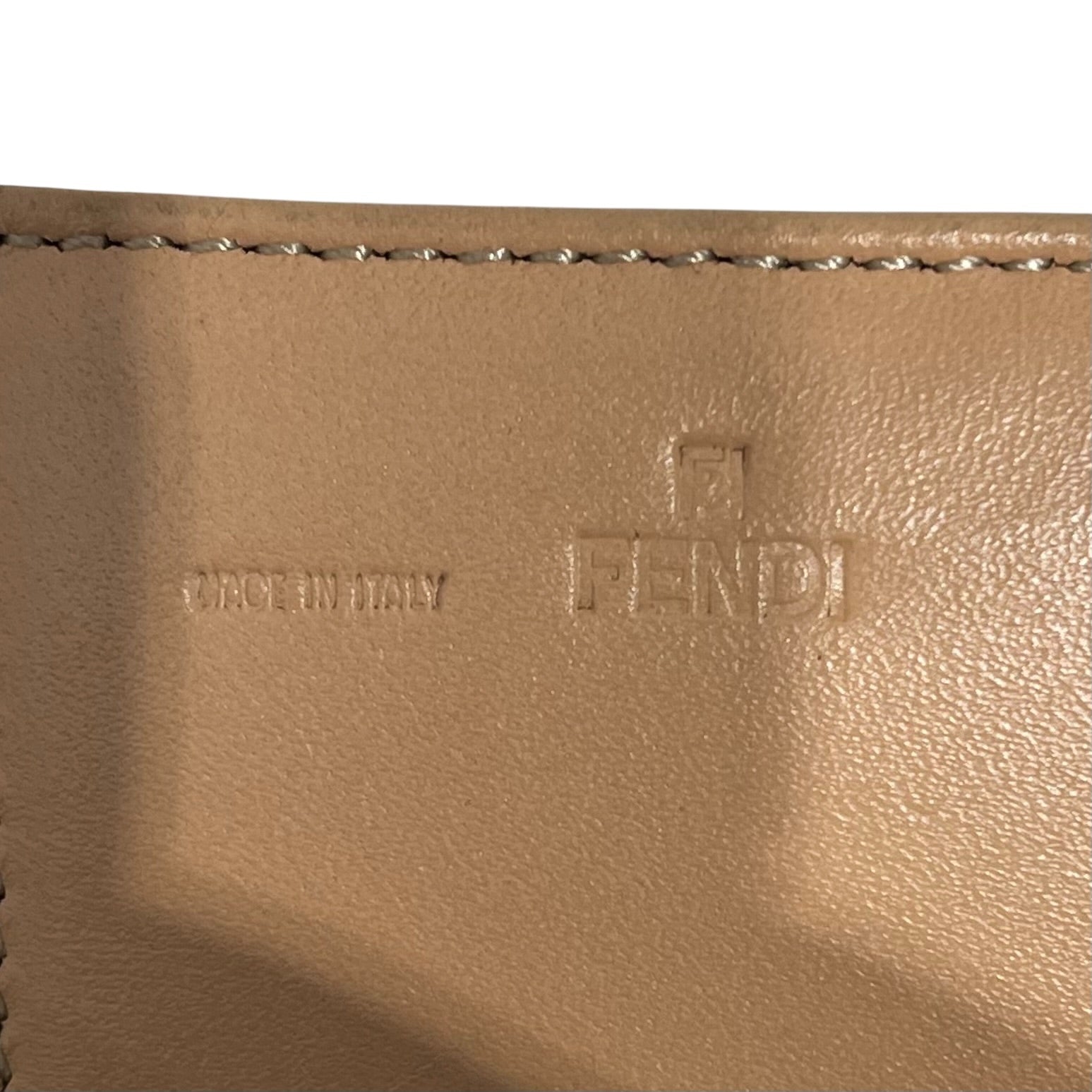 FENDI/Long Wallet/Monogram/BLK/Zucca Reverse Monogram view 4