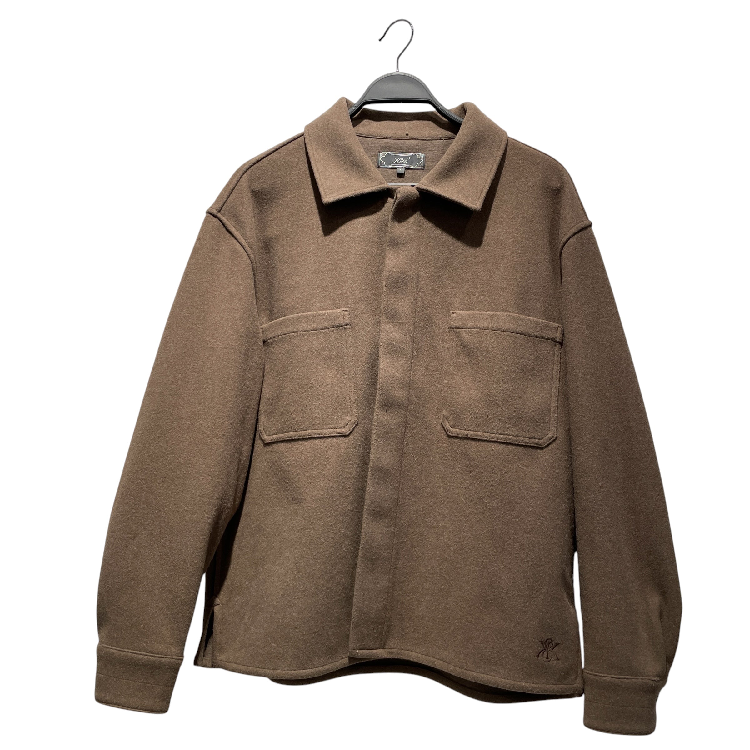 KITH/Jacket/L/Acrylic/BRW/Wool-like view 1