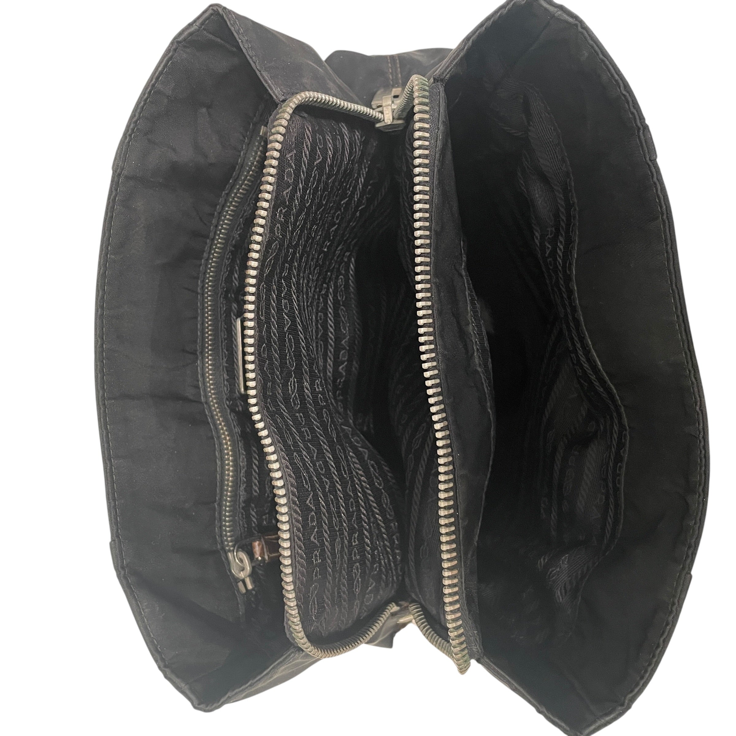 PRADA/Bag/Nylon/BLK/TESSUTO SNAKESKIN view 3