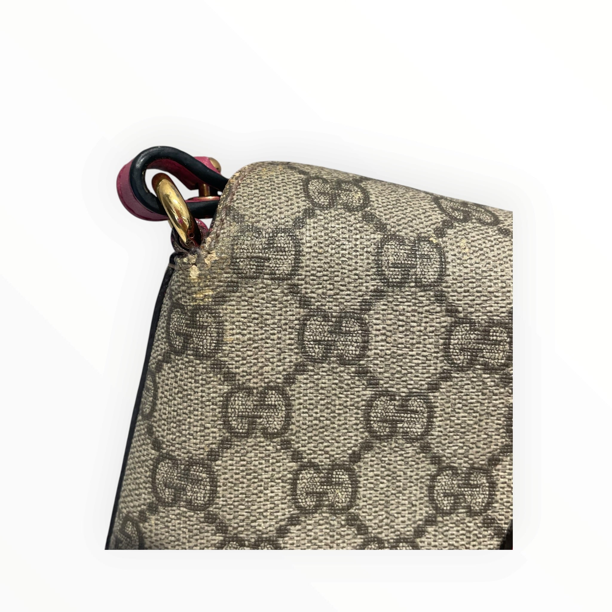 GUCCI/Hand Bag/Leather/BEG/Supreme Canvas view 7
