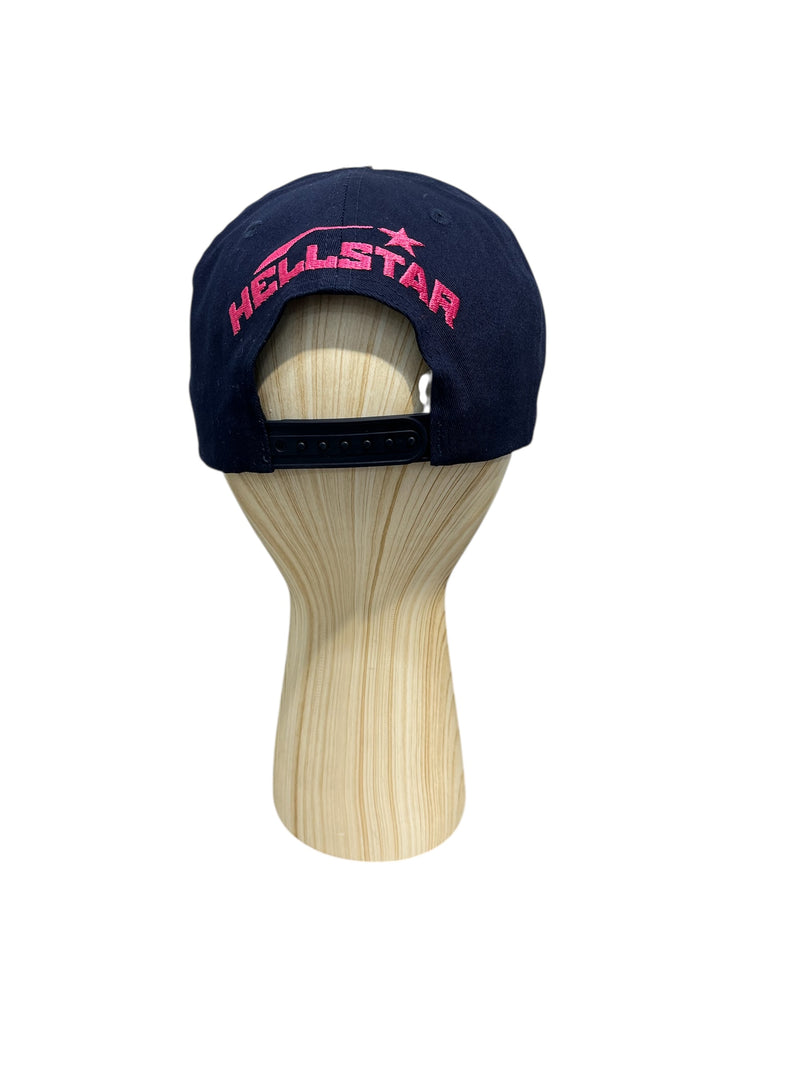 HELLSTAR/Hat/Cotton/NVY/STAR LADY FIRE EMBROIDERY