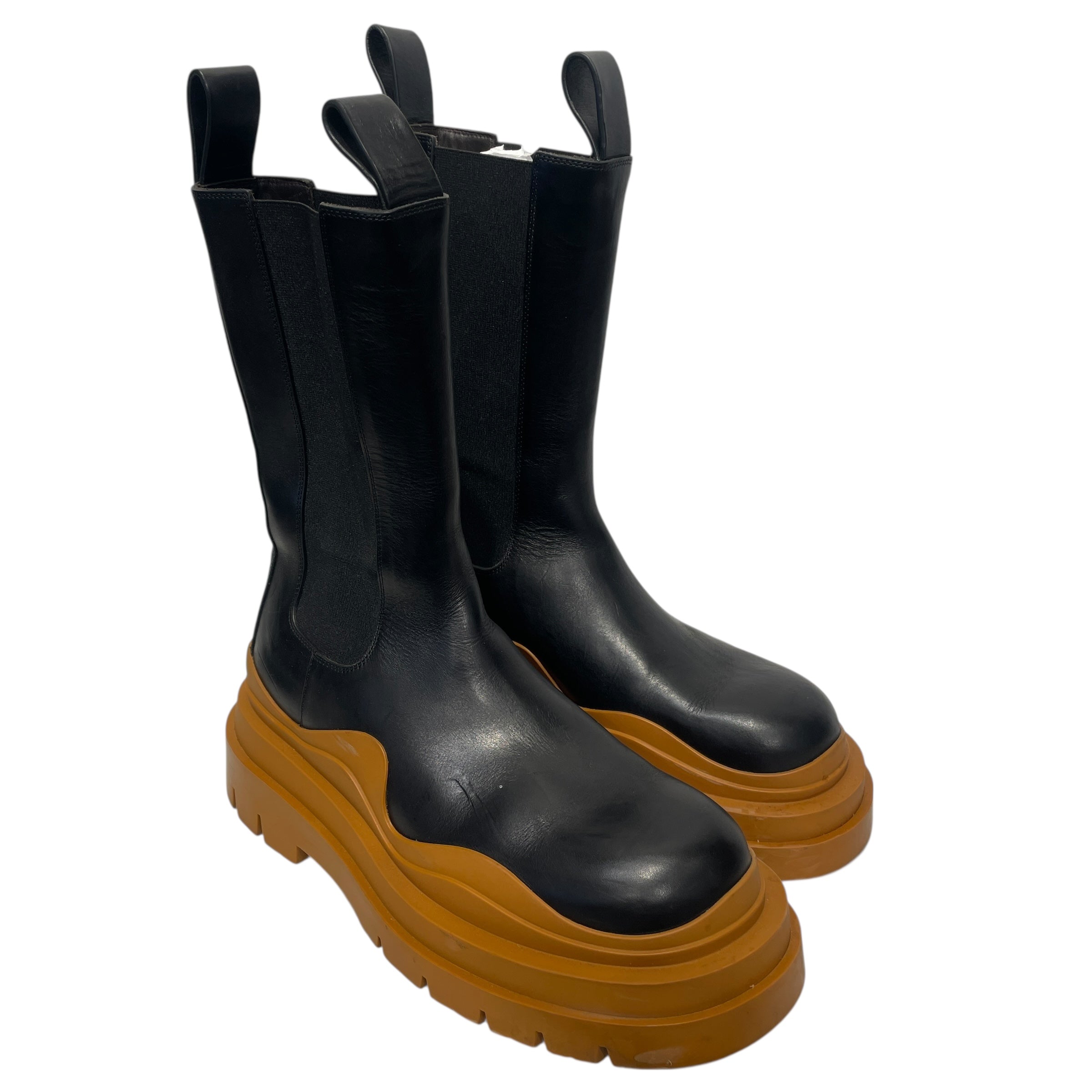BOTTEGA VENETA/Boots/EU 39/Leather/CML/TIRE BOOT view 1