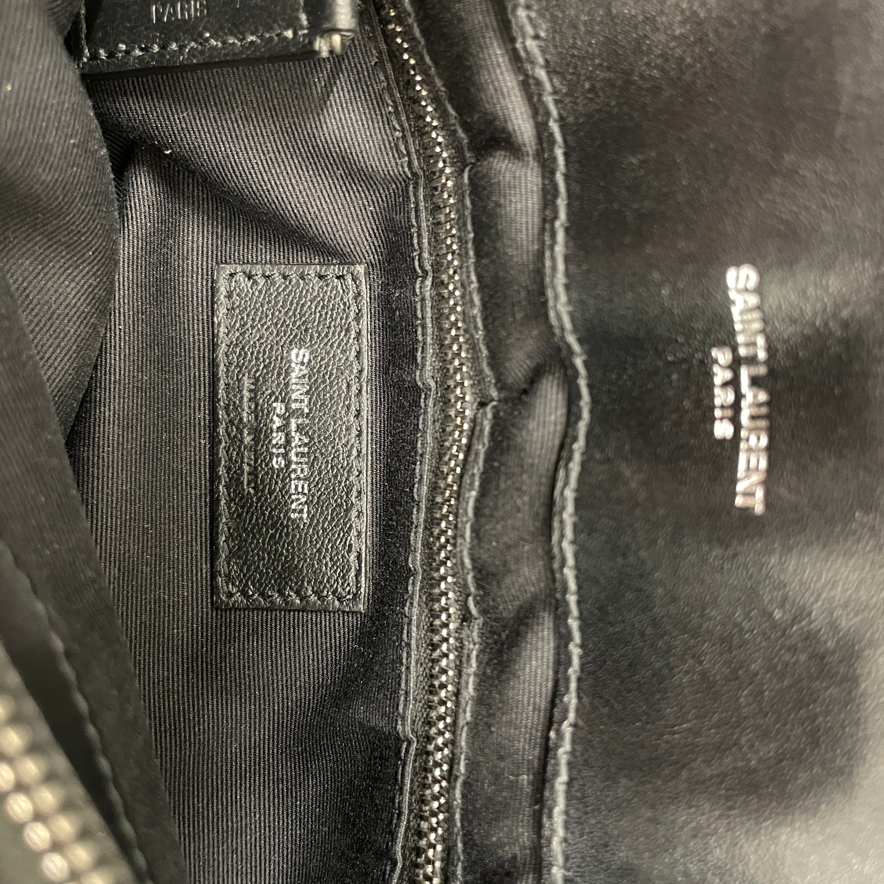 YVES SAINT LAURENT/Bag/Leather/BLK/YSL QUILTED LOULOU view 9