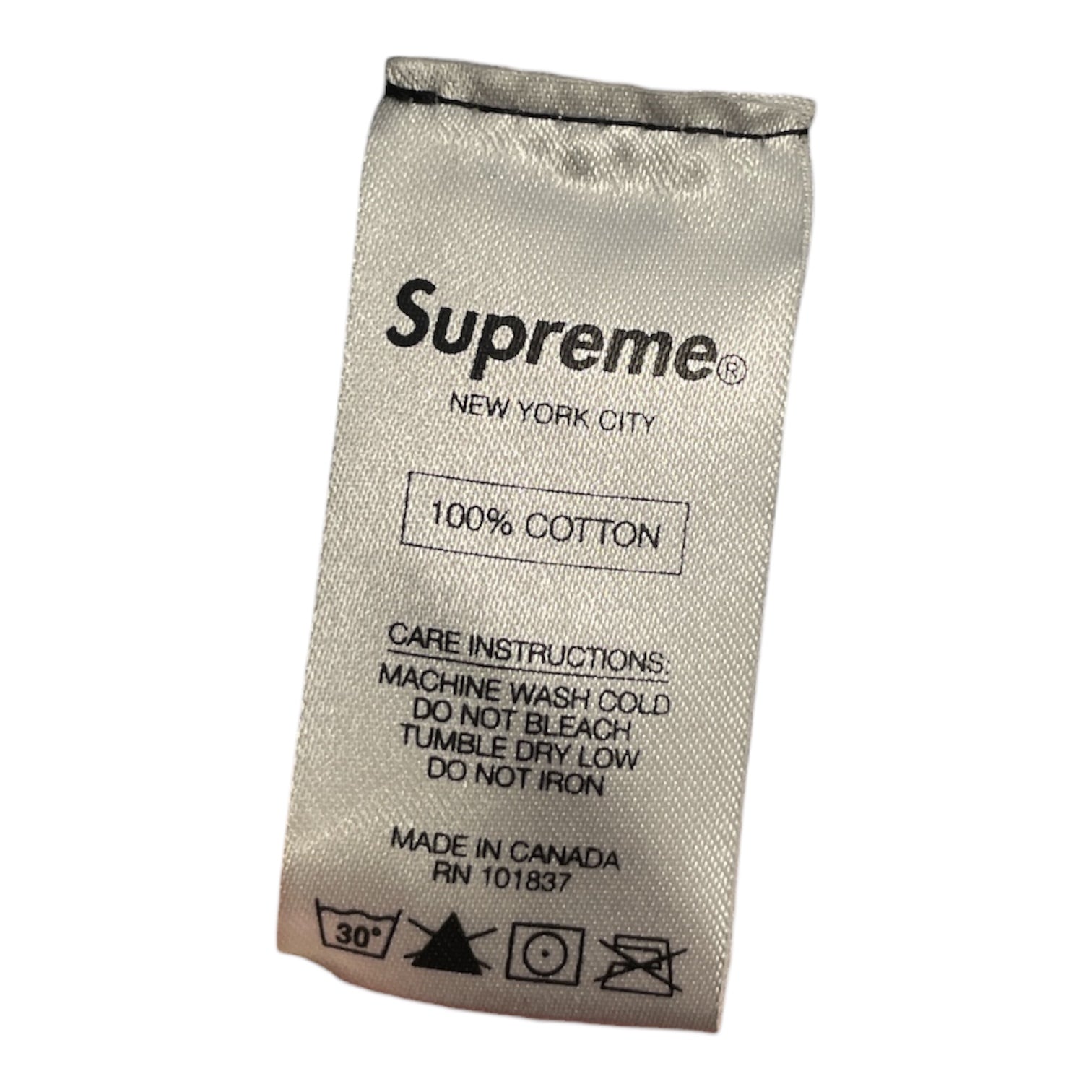 Supreme/Hoodie/L/Cotton/BLK/TWO WHIT STRIPE ON SLEEVE view 4