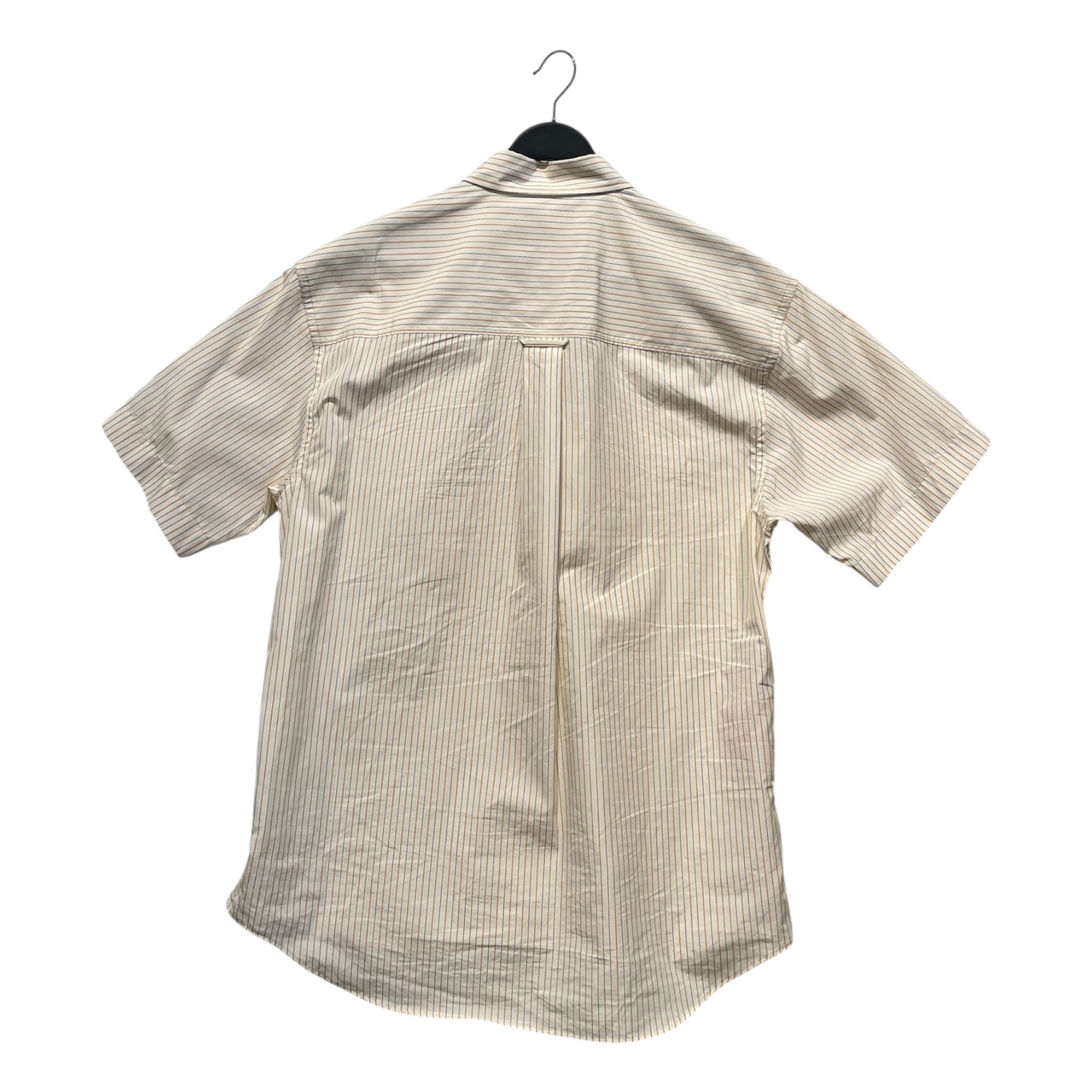 MARNI/SS Shirt/52/Cotton/CRM/Stripe/beige/black stripes view 2