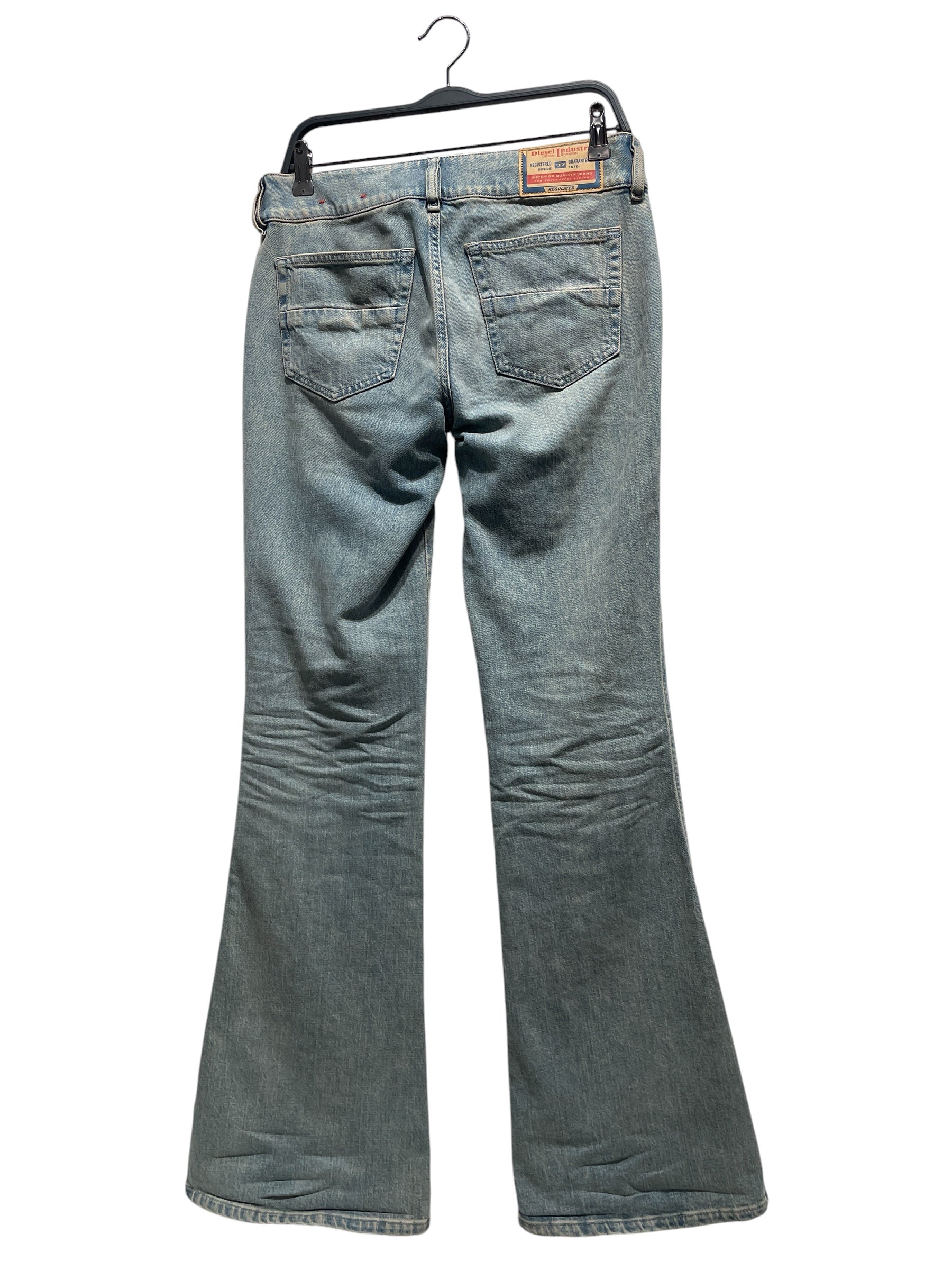 DIESEL/Bottoms/27/Cotton/BLU/D-HUSH view 2