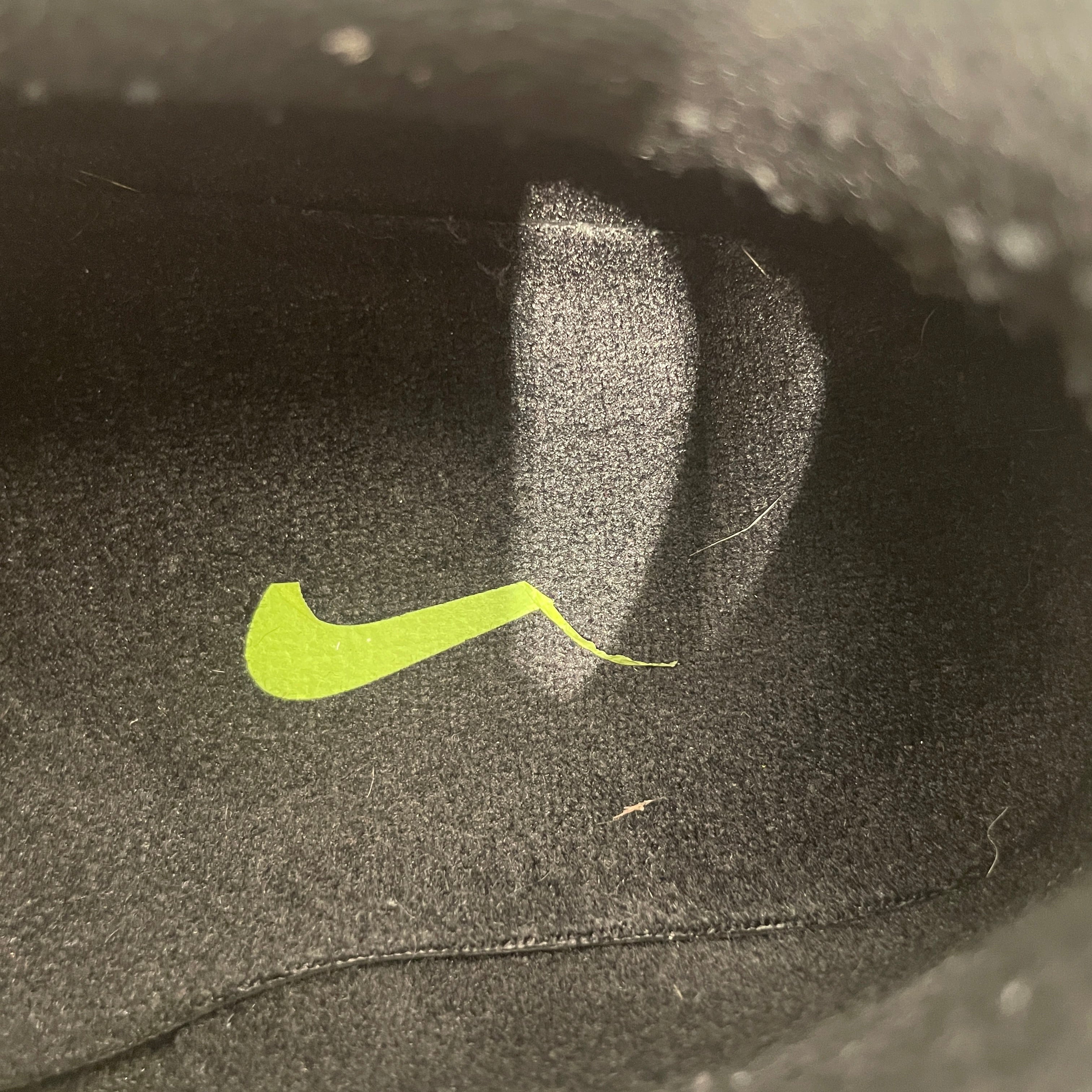 NIKE/Low-Sneakers/US 9/Suede/BLK/NIKE AIR MAX 97 OG BLACK VOLT view 3