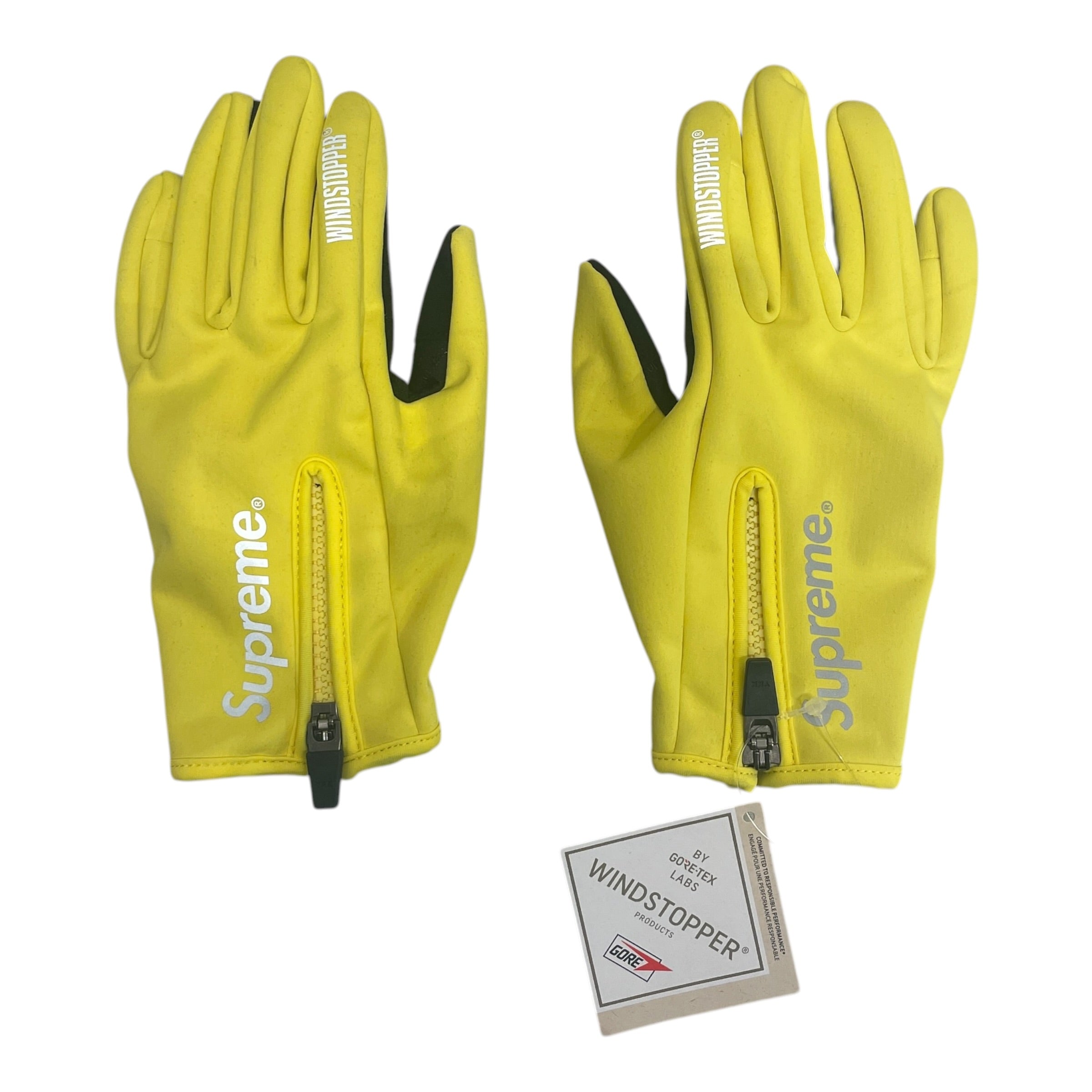 Supreme/Gloves, Mittens/Graphic/Polyester/YEL/ view 1