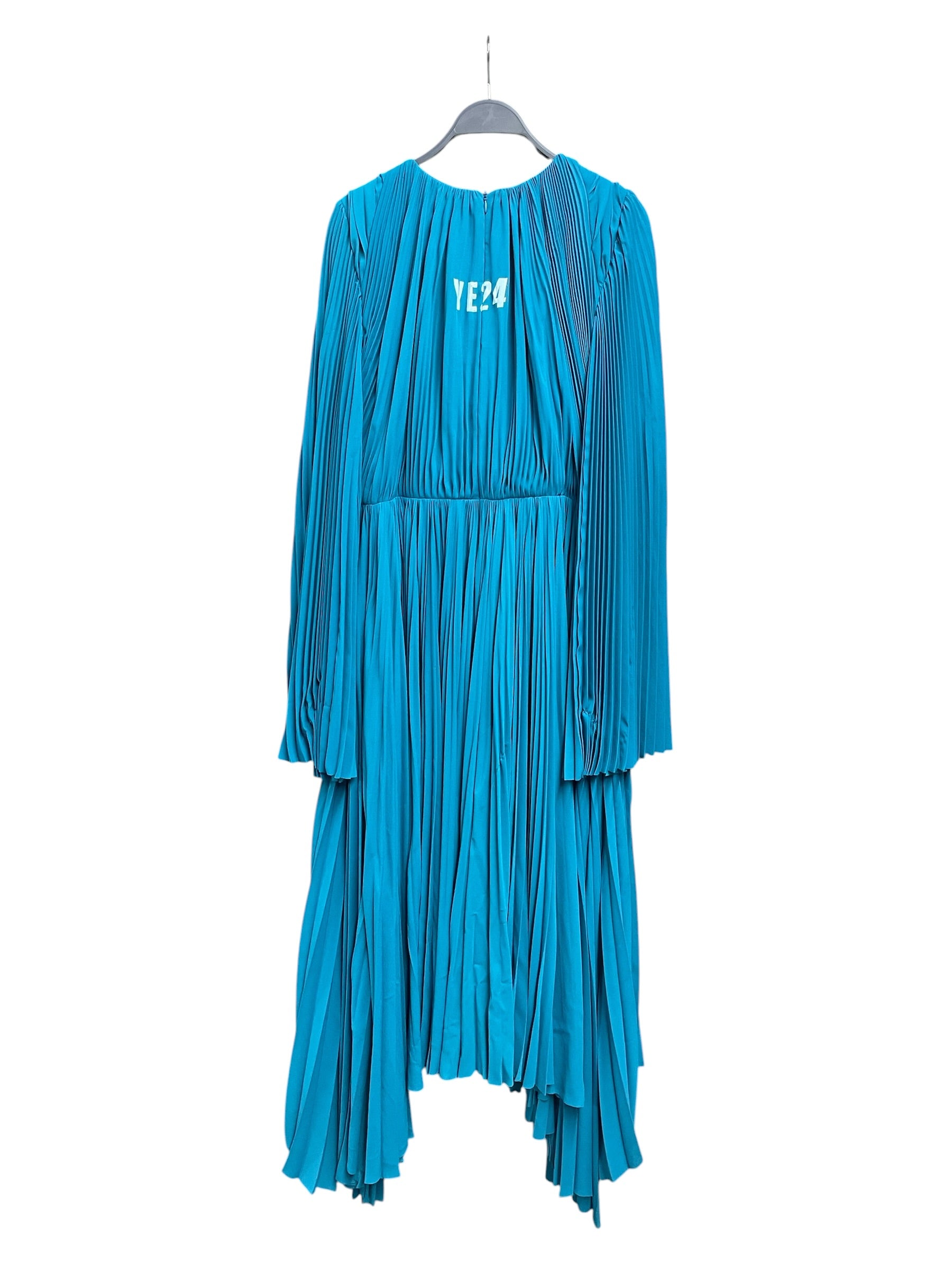 BALENCIAGA/LS Dress/38/BLU/YE 24 PLEATED DRESS view 2