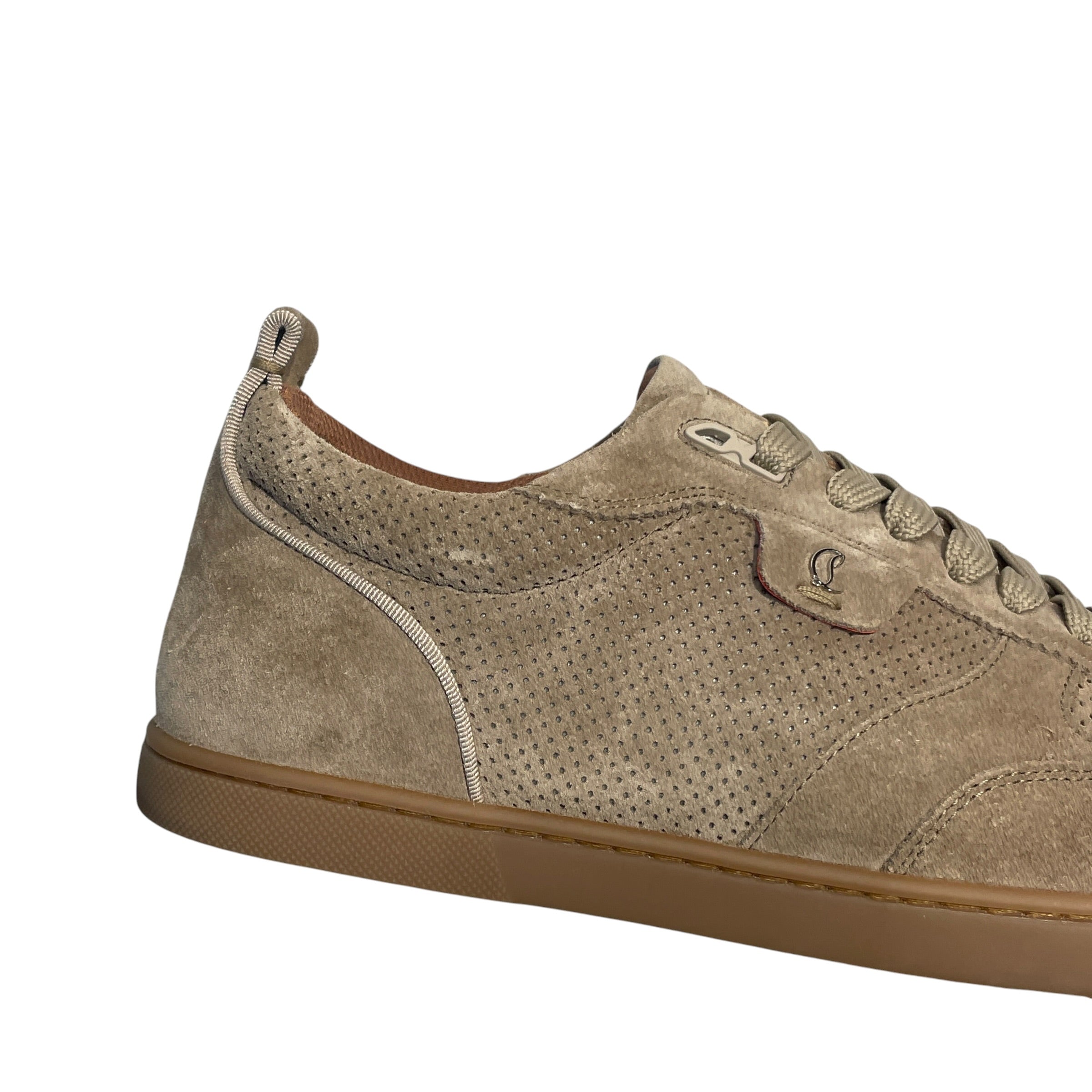 Christian Louboutin/Low-Sneakers/EU 42.5/Suede/BEG/TUTTI SUEDE SNEAKERS view 2