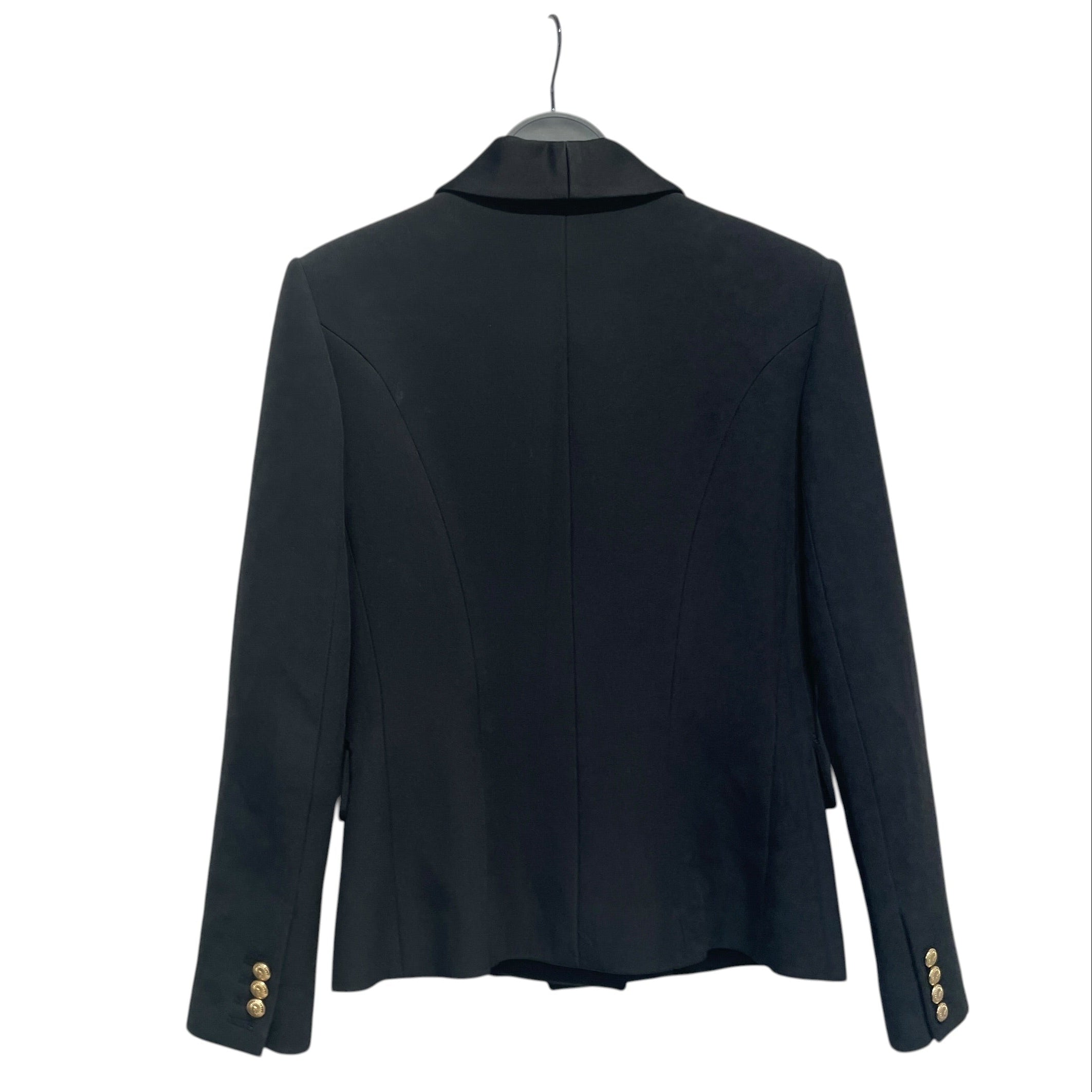 BALMAIN/Tailored Jkt/40/Wool/BLK/ view 2