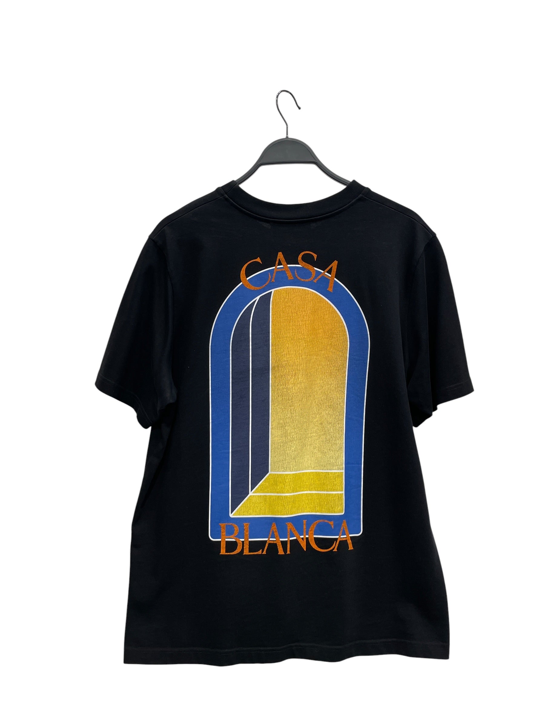 CASABLANCA/T-Shirt/XL/Cotton/BLK/DOORWAY view 2