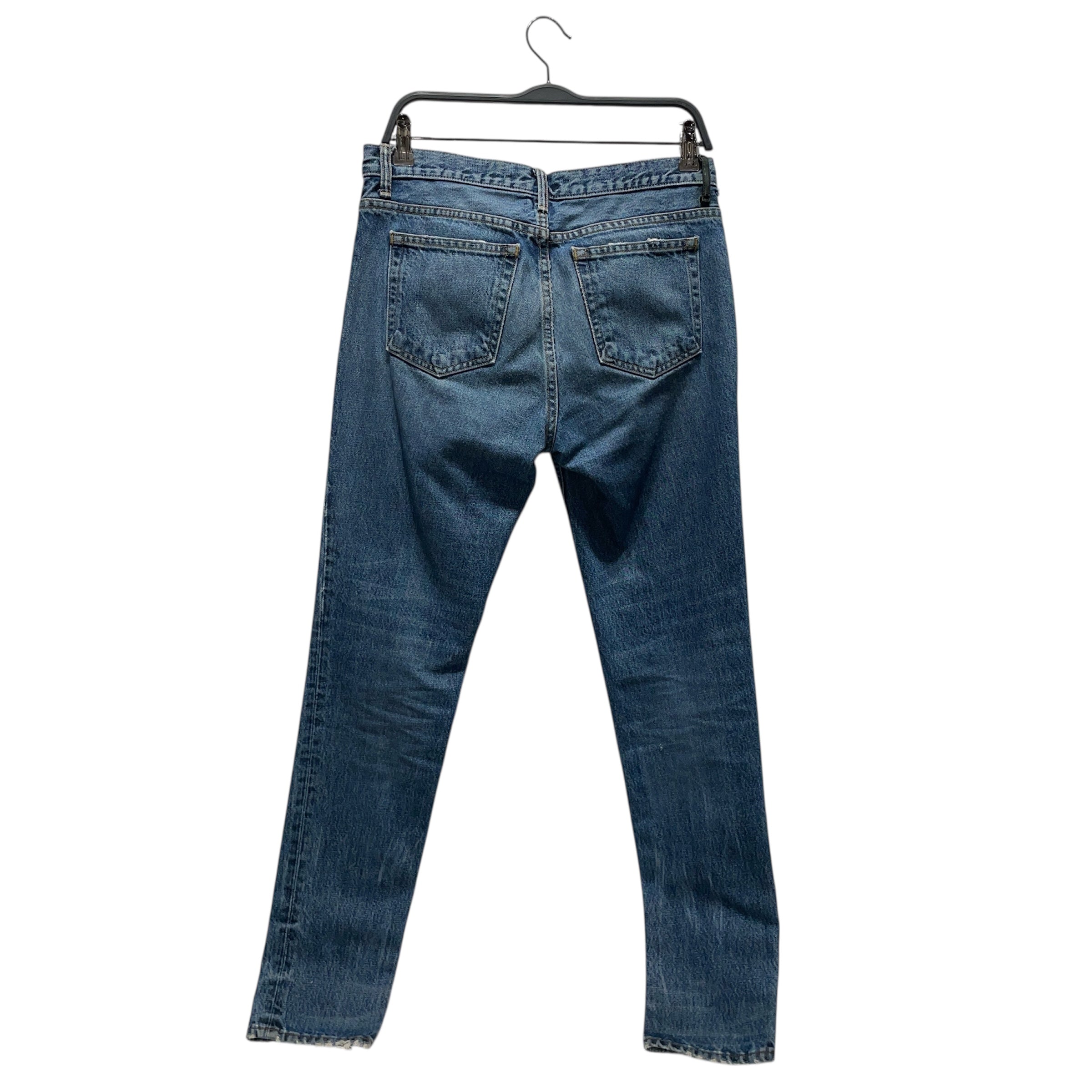 Alexander Wang/Straight Pants/27/Cotton/BLU/ view 2