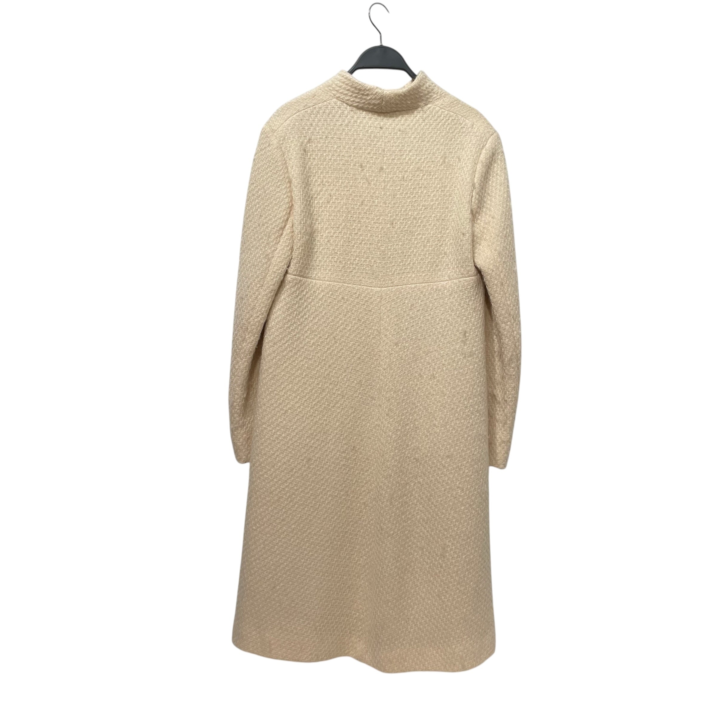 JIL SANDER/Coat/34/Wool/CRM/hidden buttons rn#104642 view 2