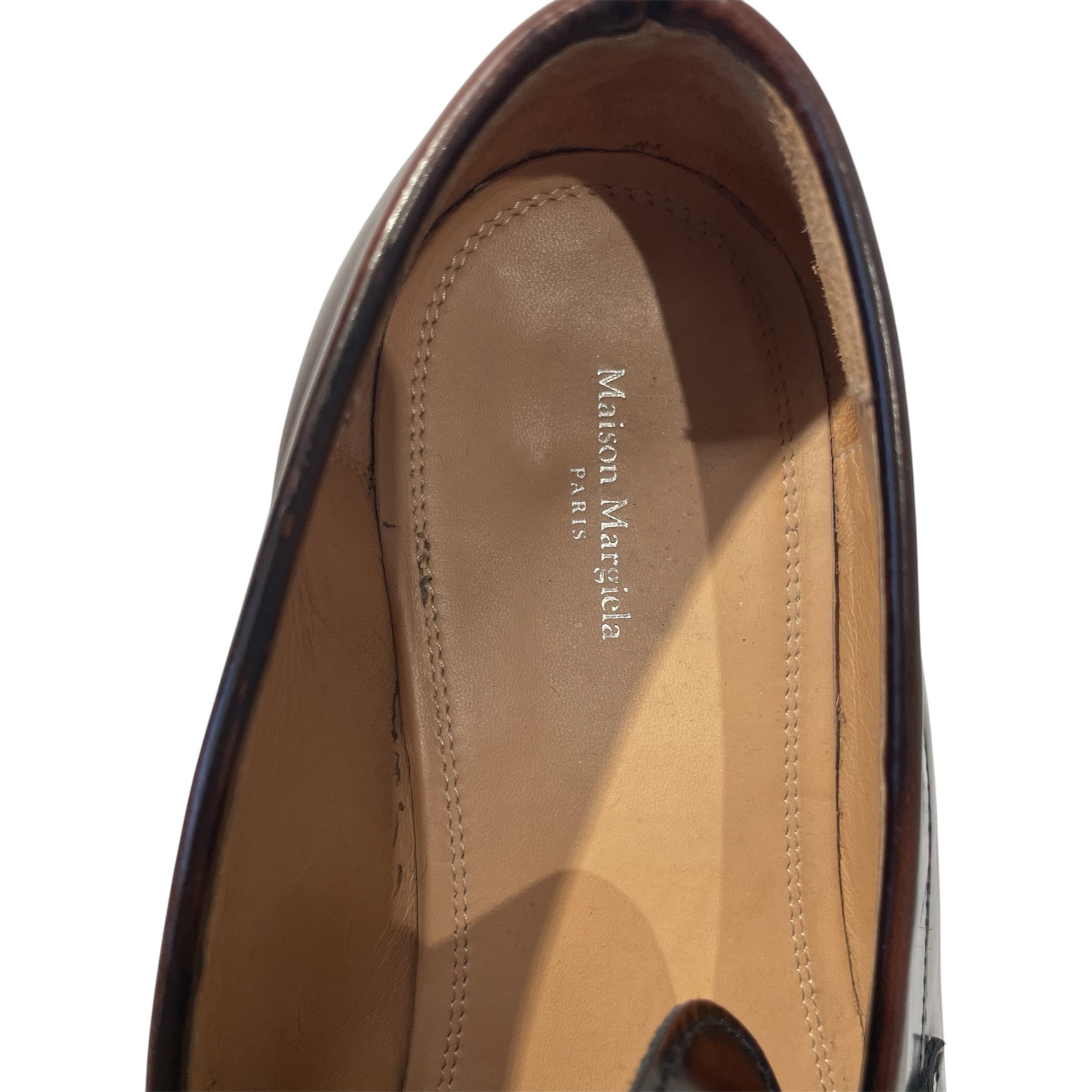 Maison Margiela/Loafers/EU 42/Leather/BRW/ view 4