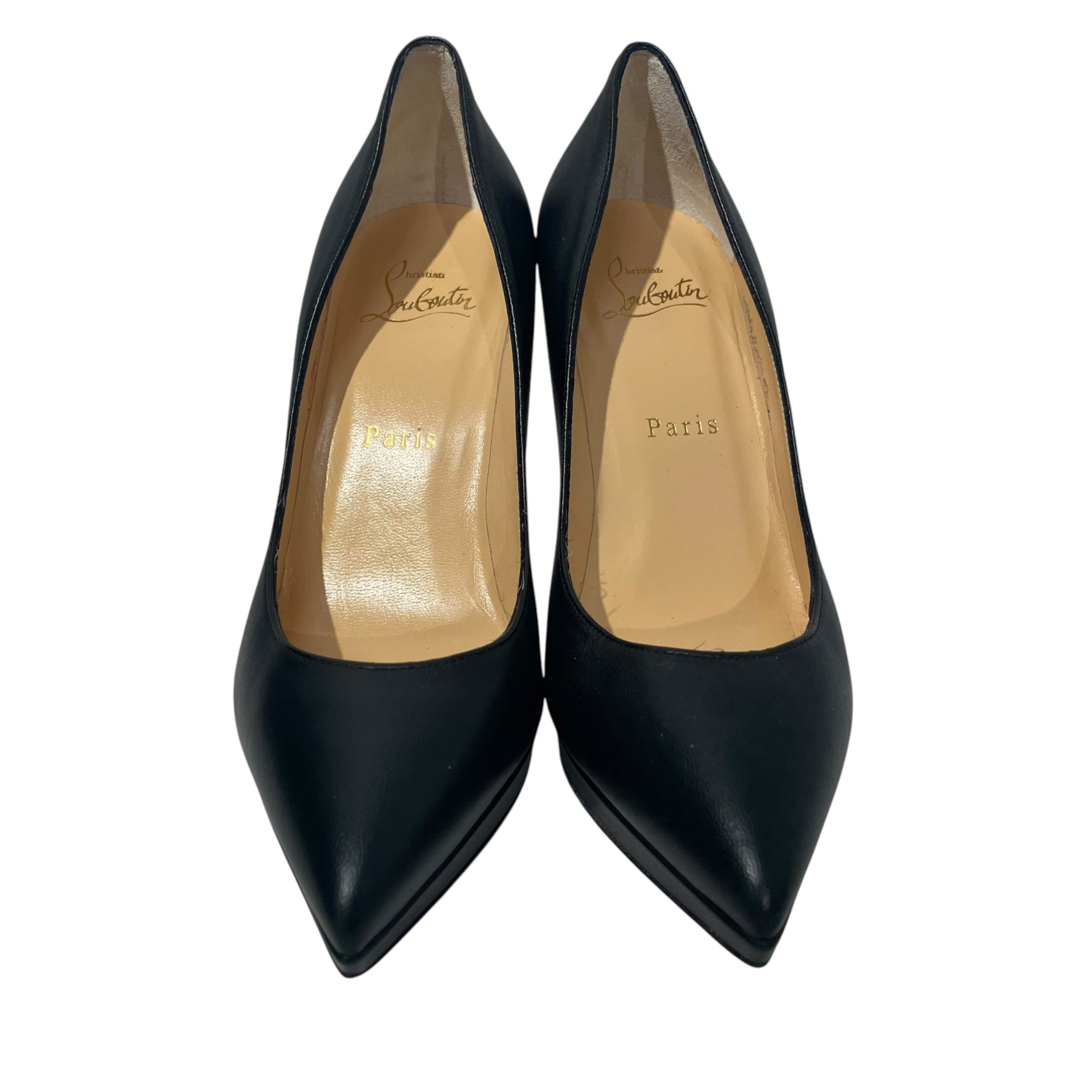 Christian Louboutin/Heels/EU 36.5/Leather/BLK/ view 4
