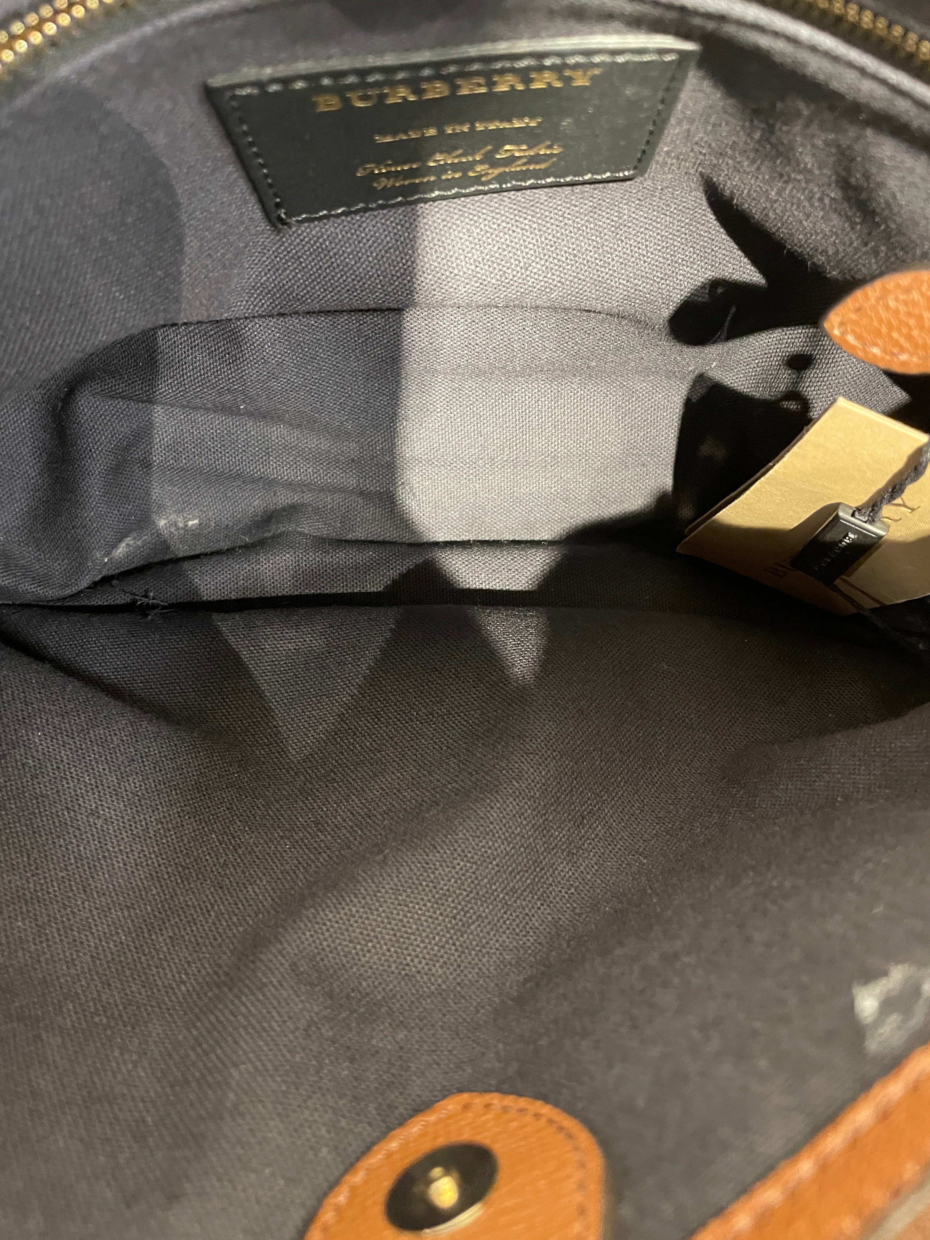 BURBERRY/Hand Bag/Leather/BRW/ view 5