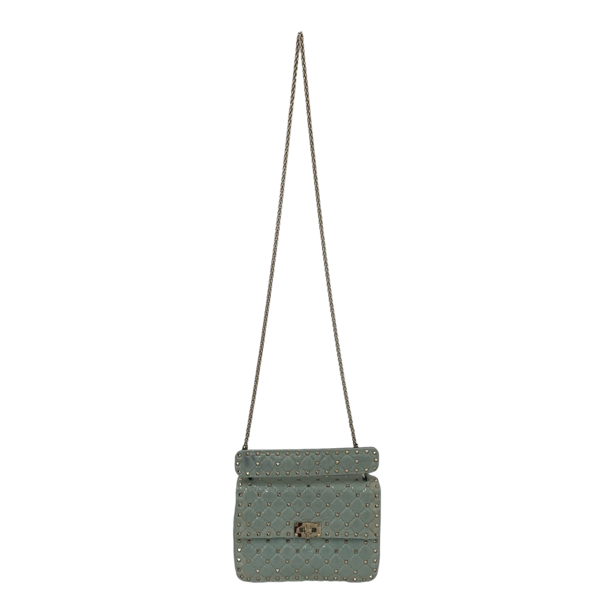 VALENTINO/Cross Body Bag/Iridescent/Faux Leather/GRN/SEAFOAMSTUD view 1