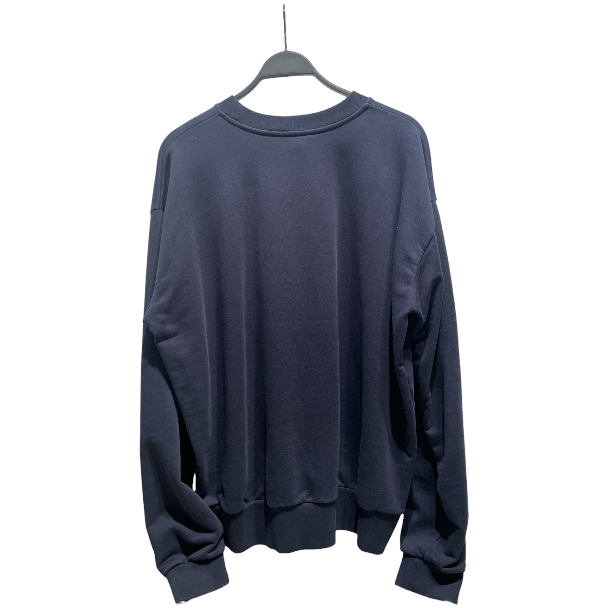 MARNI/Sweatshirt/54/Cotton/NVY/Red logo Crewneck view 2
