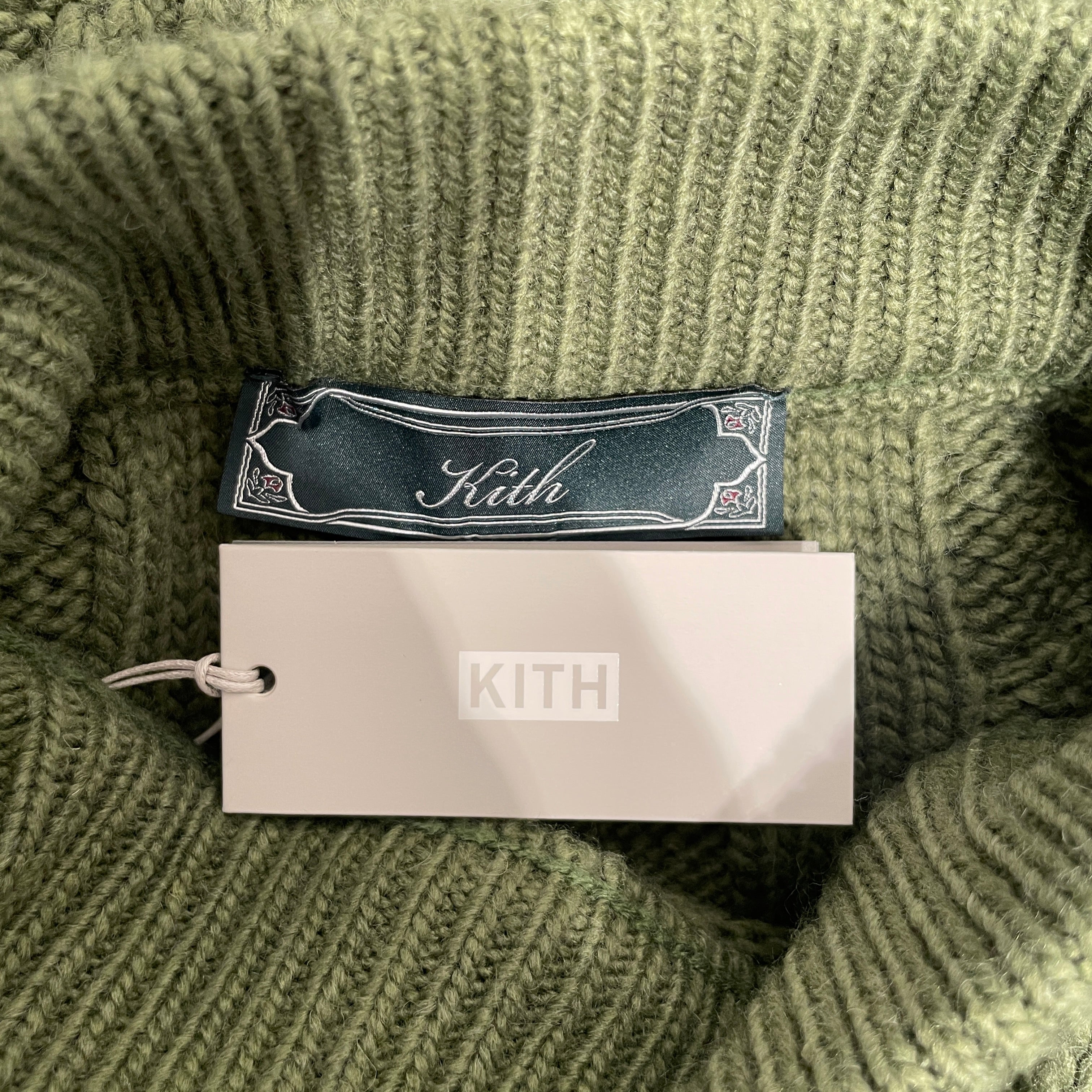 KITH/Cardigan/L/Cotton/GRN/ view 3